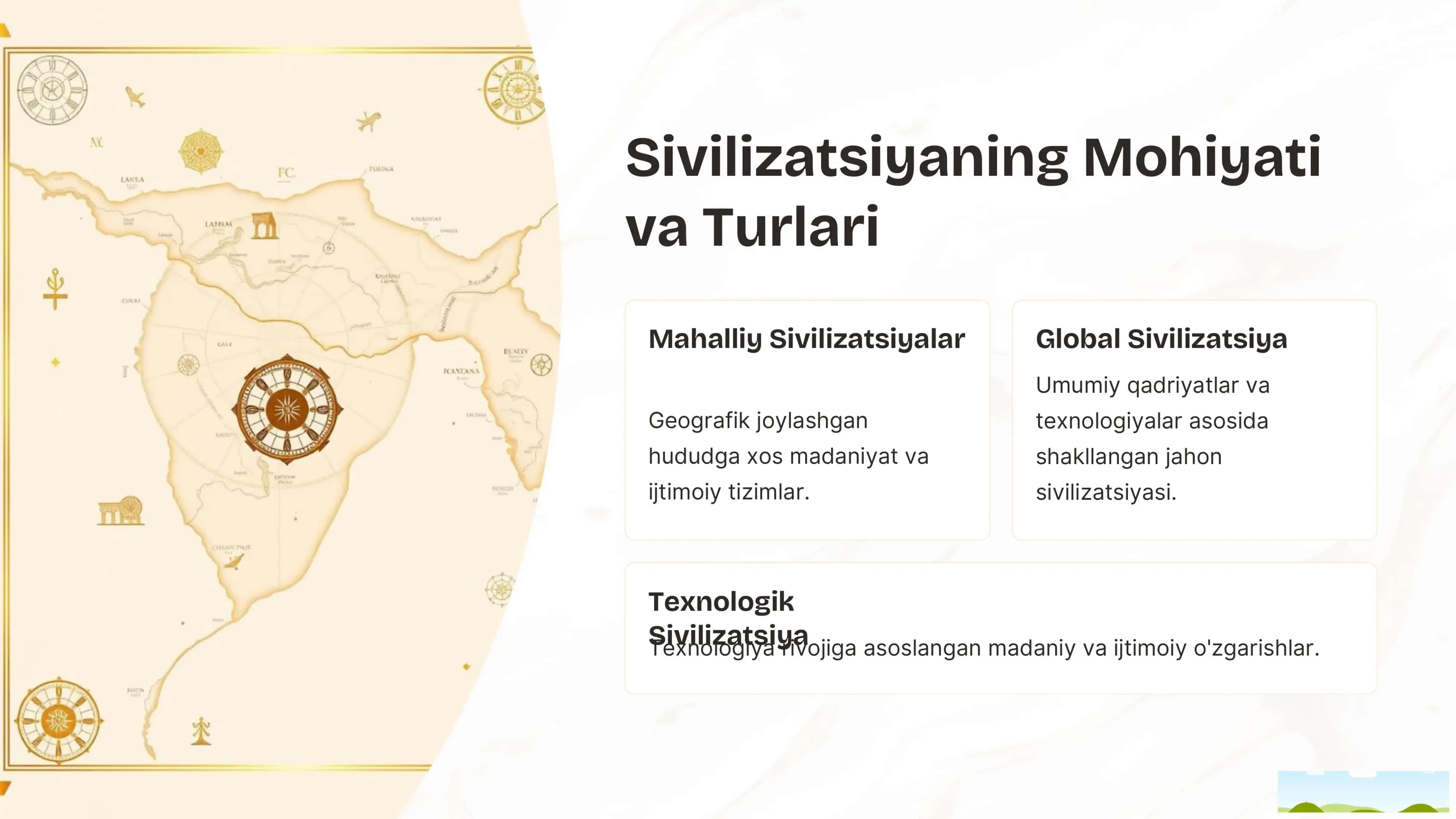 Tarix Falsafasi: Sivilizatsiya va Madaniyat 2