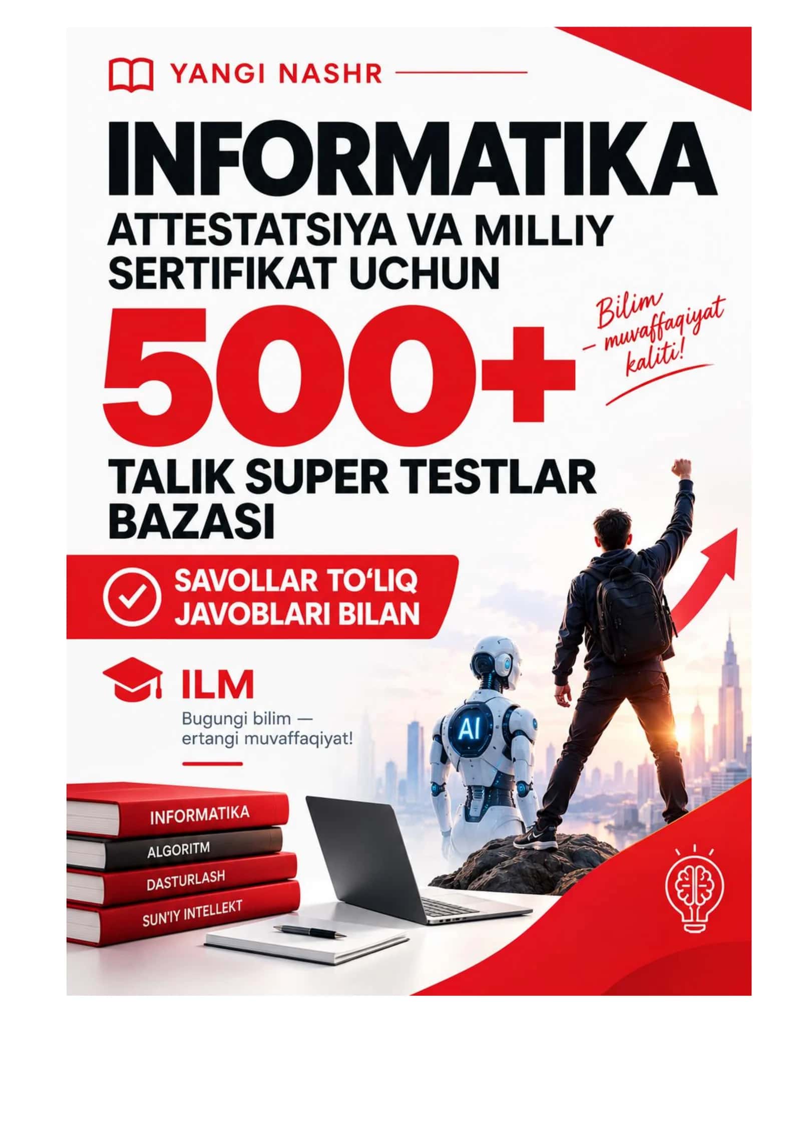 INFORMATIKA YANGI NASHR ATTESTATSIYA VA MILLIY SERTIFIKAT UCHUN 2