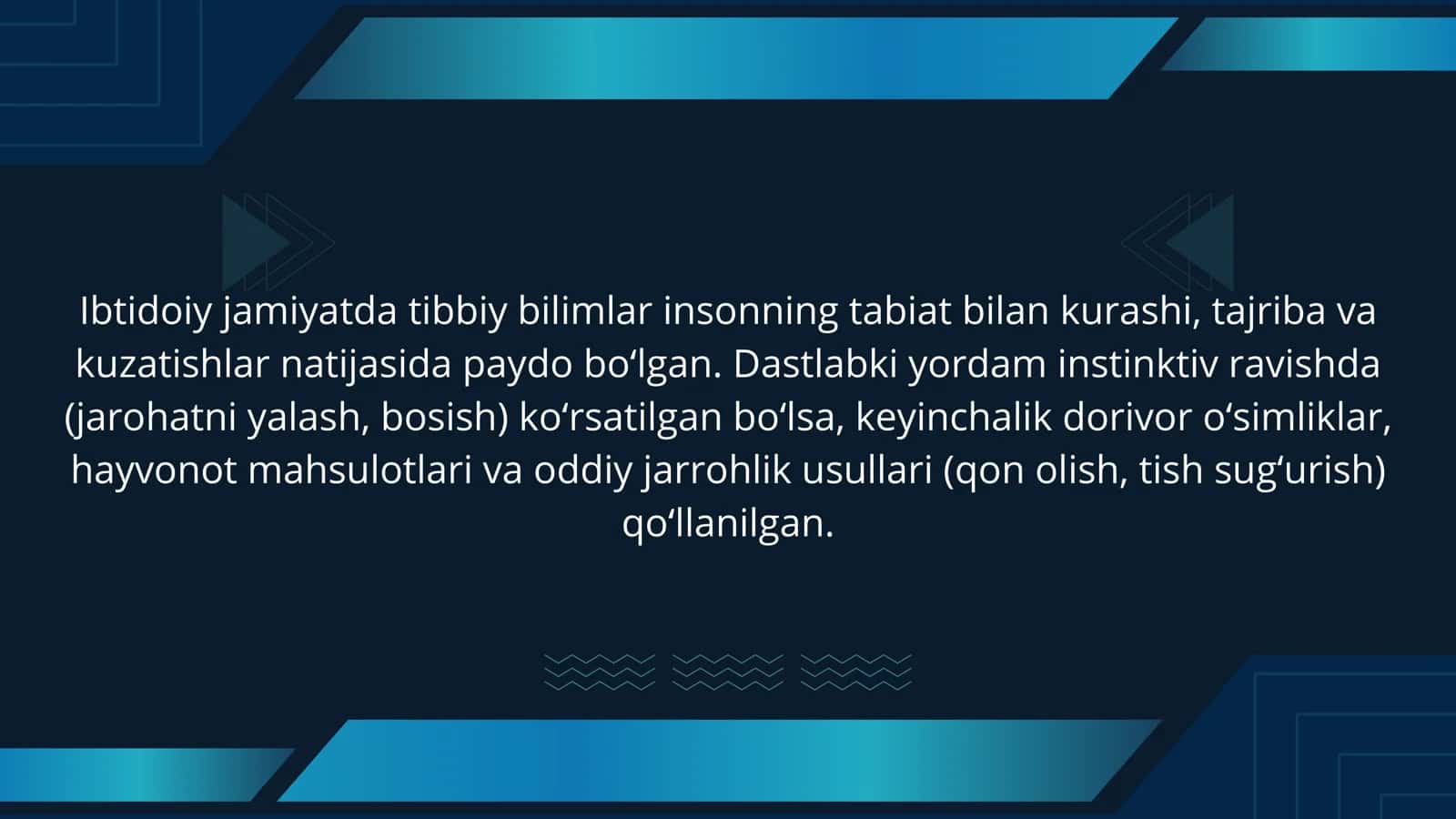 Ibtidoiy jamiyatda tibbiy bilimlarning paydo boʻlishi Ularda diniy qarashlarning oʻrni 2