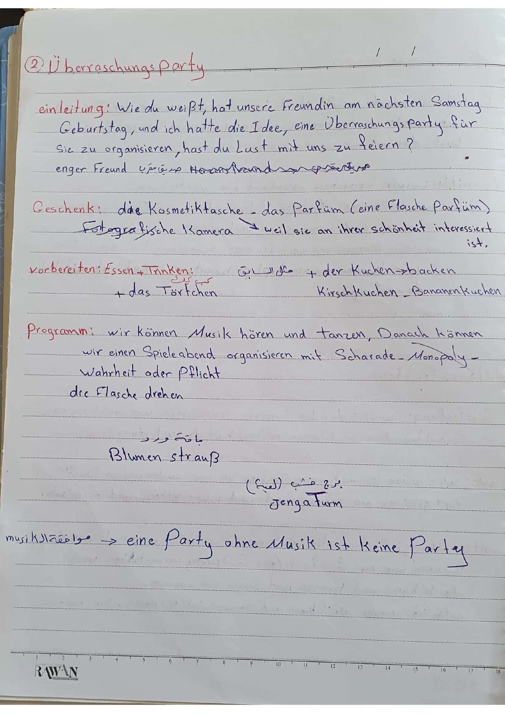 Gemainsam etwas planen (Javoblari) 2