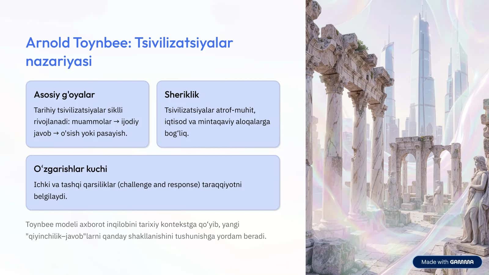 Axborotlashgan jamiyat va uning istiqbollari 2