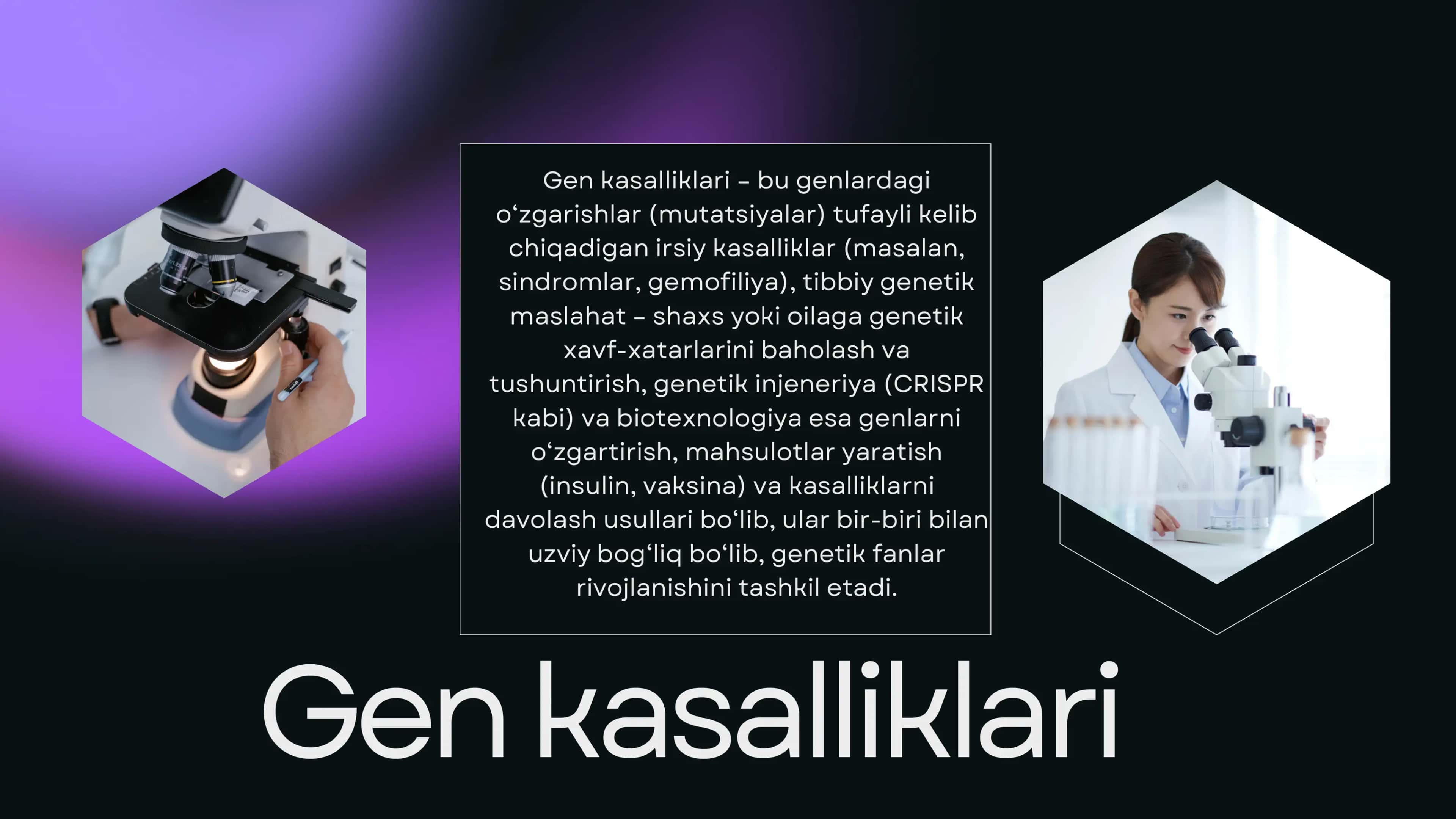 Gen kasalliklari 2