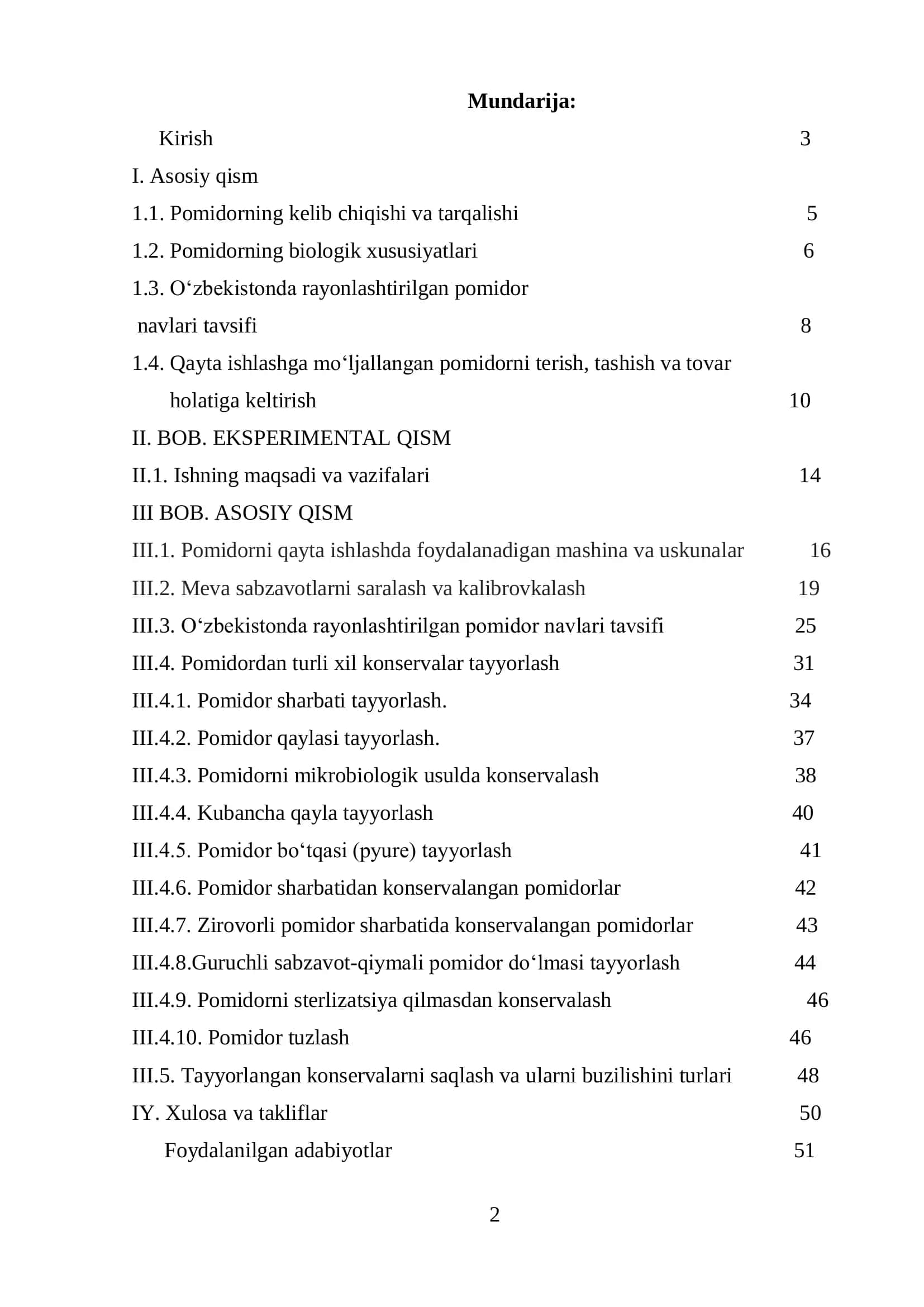 Pomidorni dastlabki qayta ishlashda foydalanadigan mashina va uskunalar 2