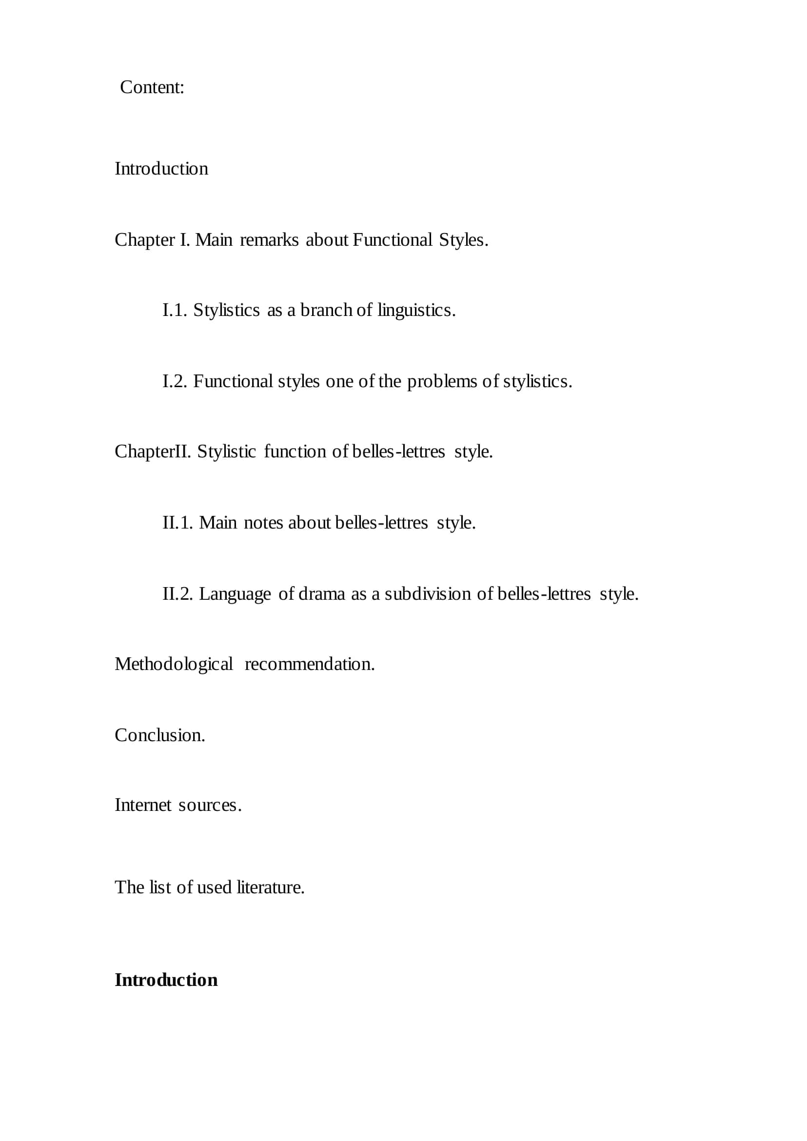 Qualification work on the theme: "Language of Drama" 2