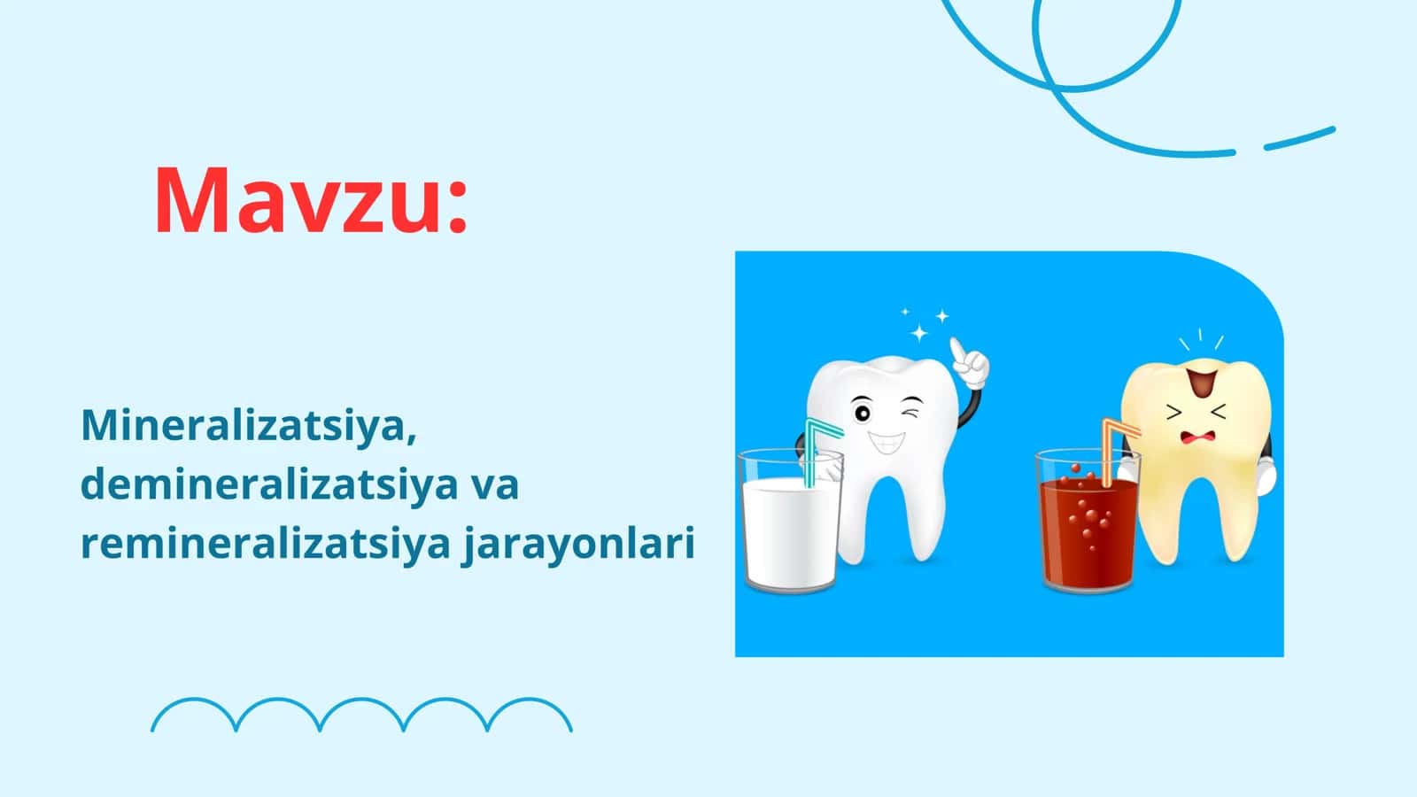 Tish emali mineralizatsiya, demineralizatsiya va remineralizatsiya jarayonlari 2
