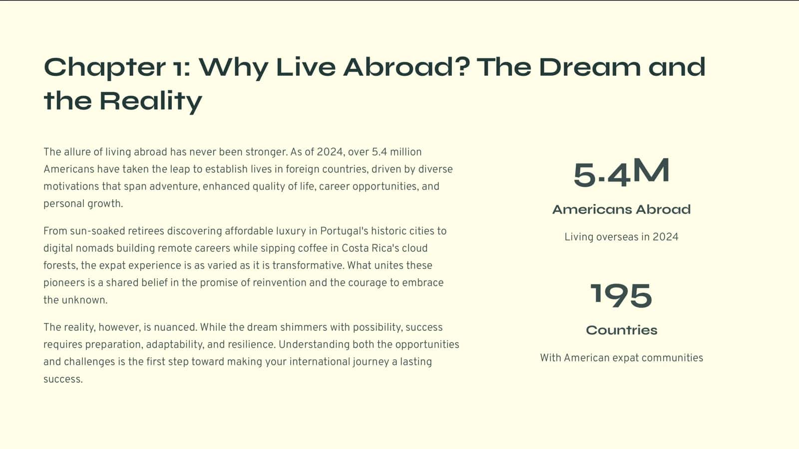 Living Abroad: Your Ultimate Guide to a New Life Overseas 2
