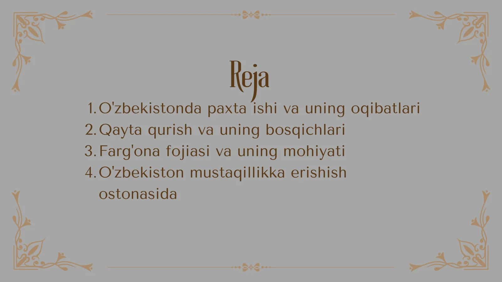 O'zbekistonda sovet hokimiyatining inqirozi va mustaqillik uchun harakatlar 2