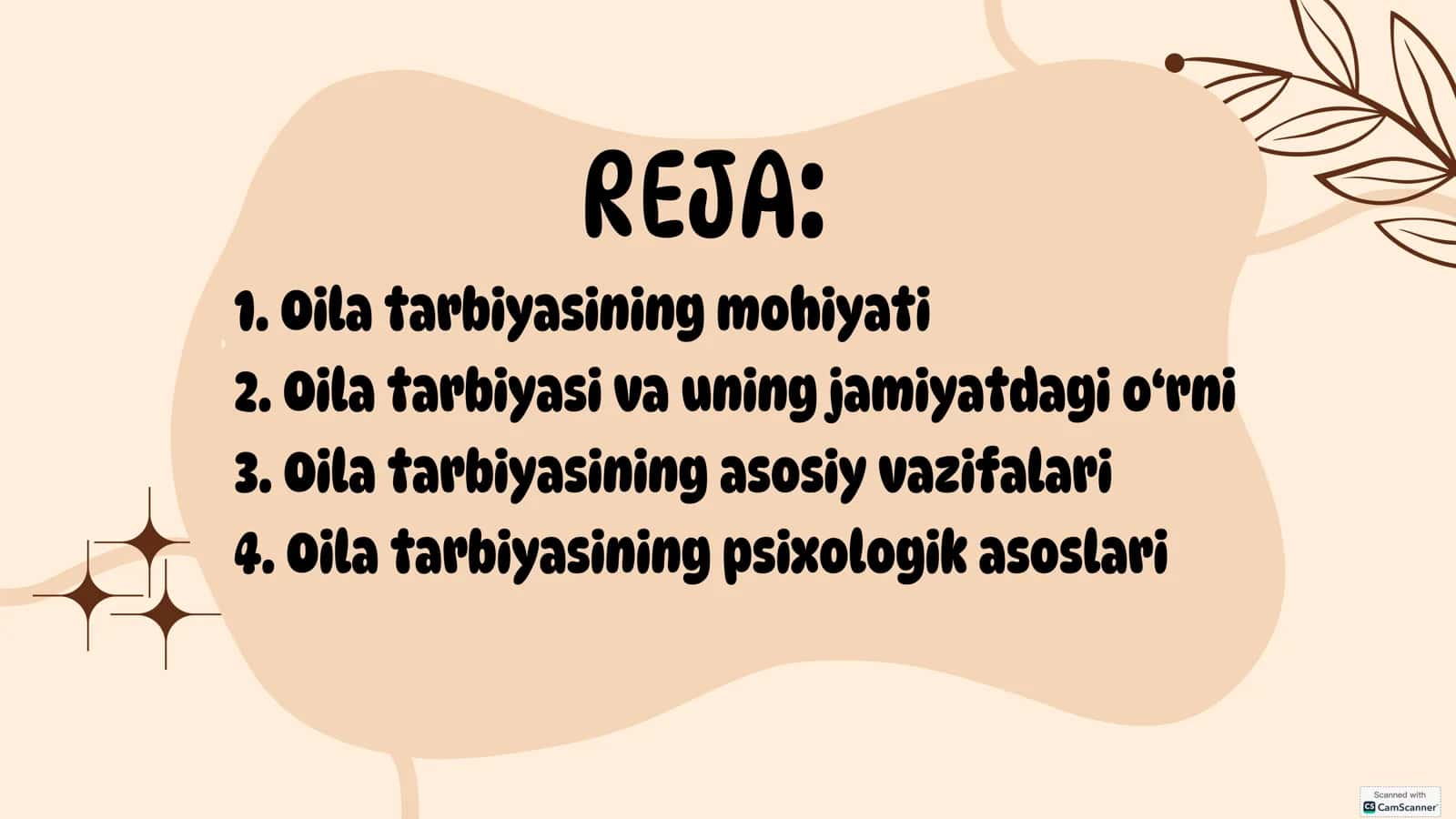 OILA TARBIYASI VA UNING SHAХS HAYOTIDAGI O‘RNI 2
