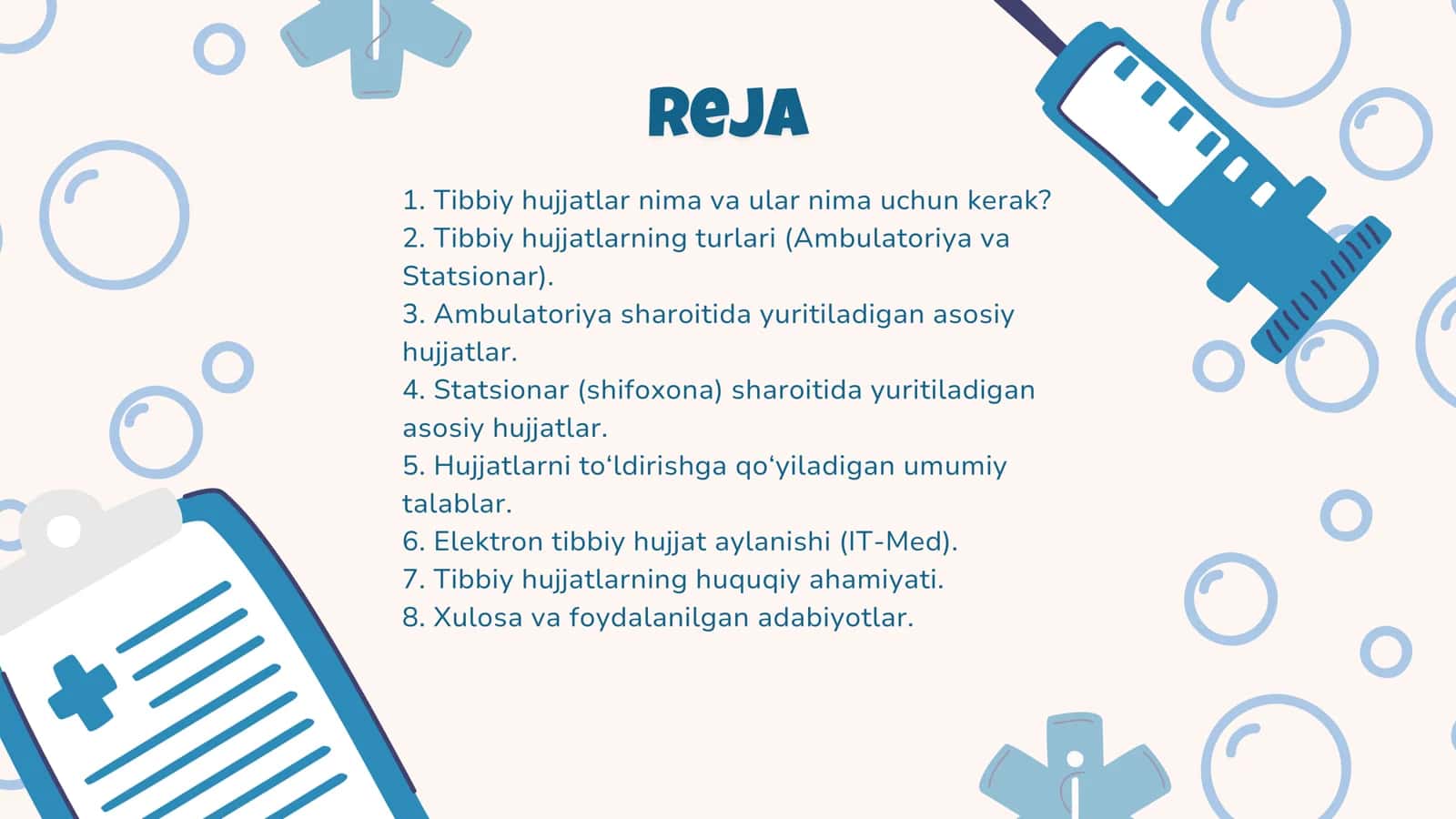 Tibbiy Hujjatlar 2