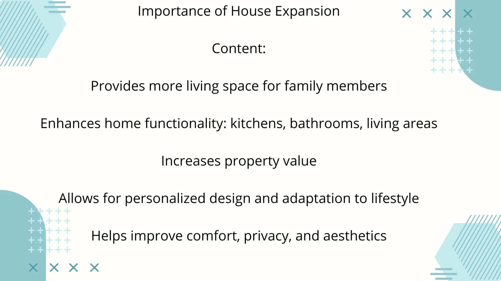 Expanded House 2
