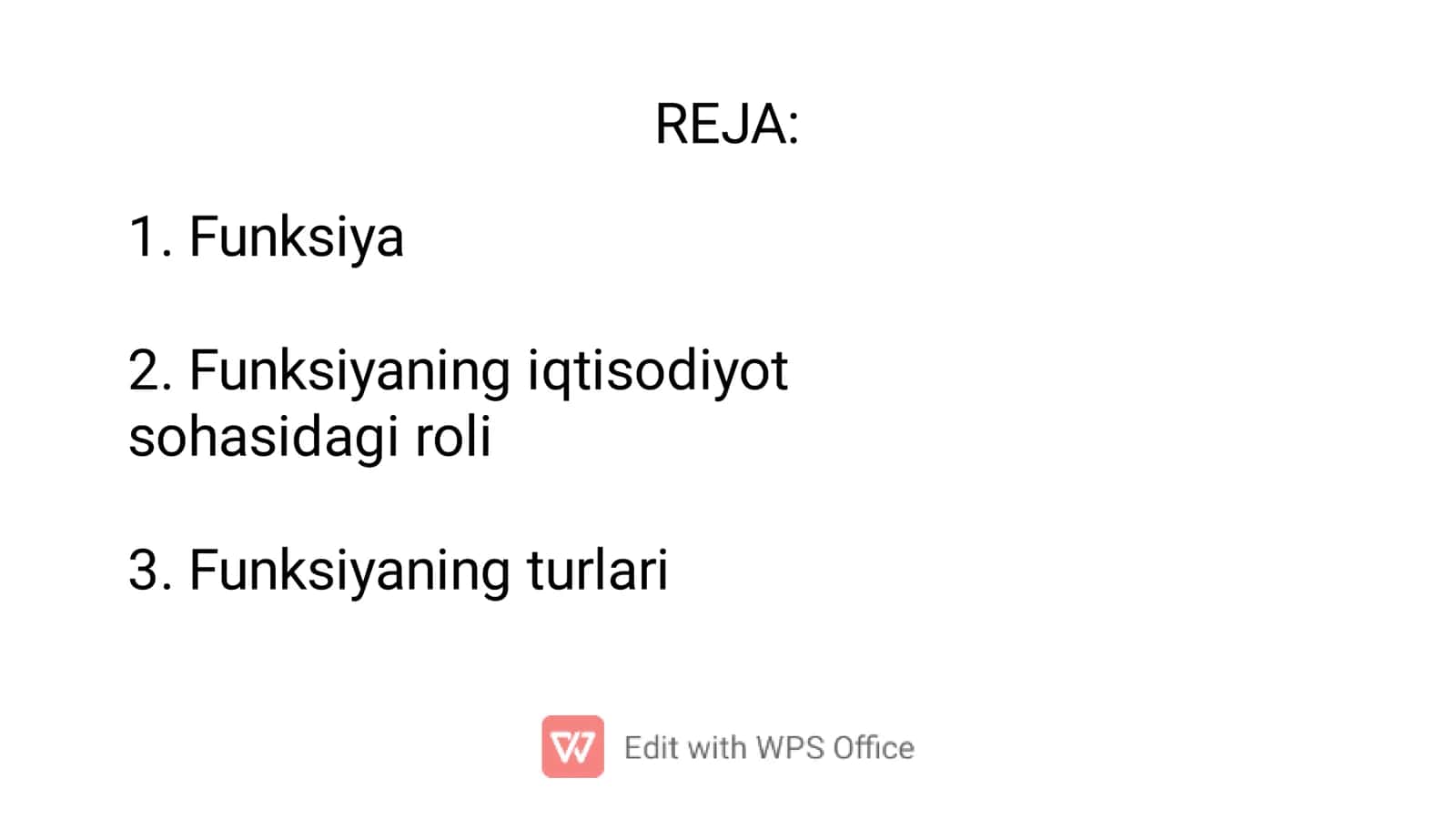 Funktsiyalar va graﬁklar 2