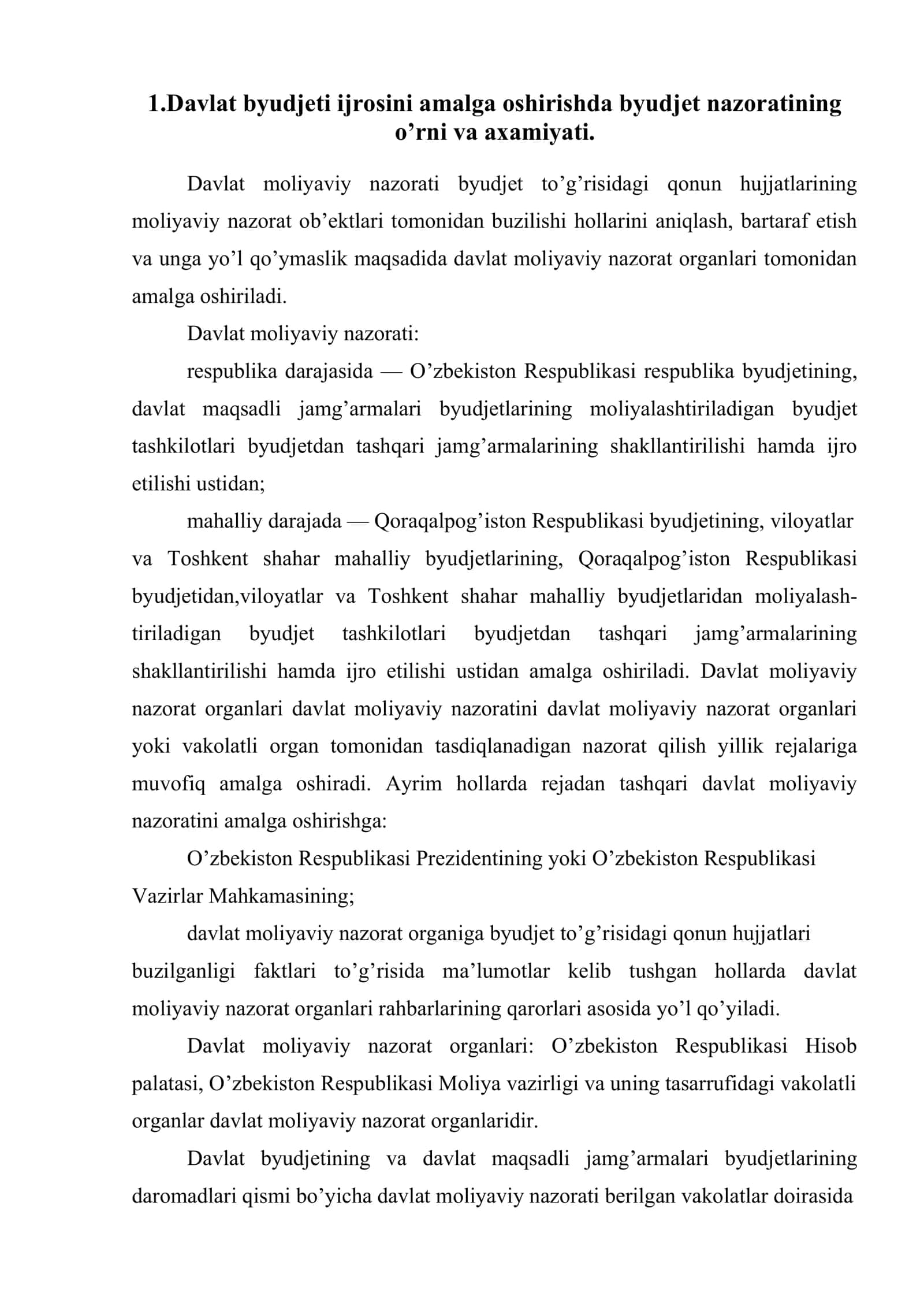 Davlat byudjeti 2