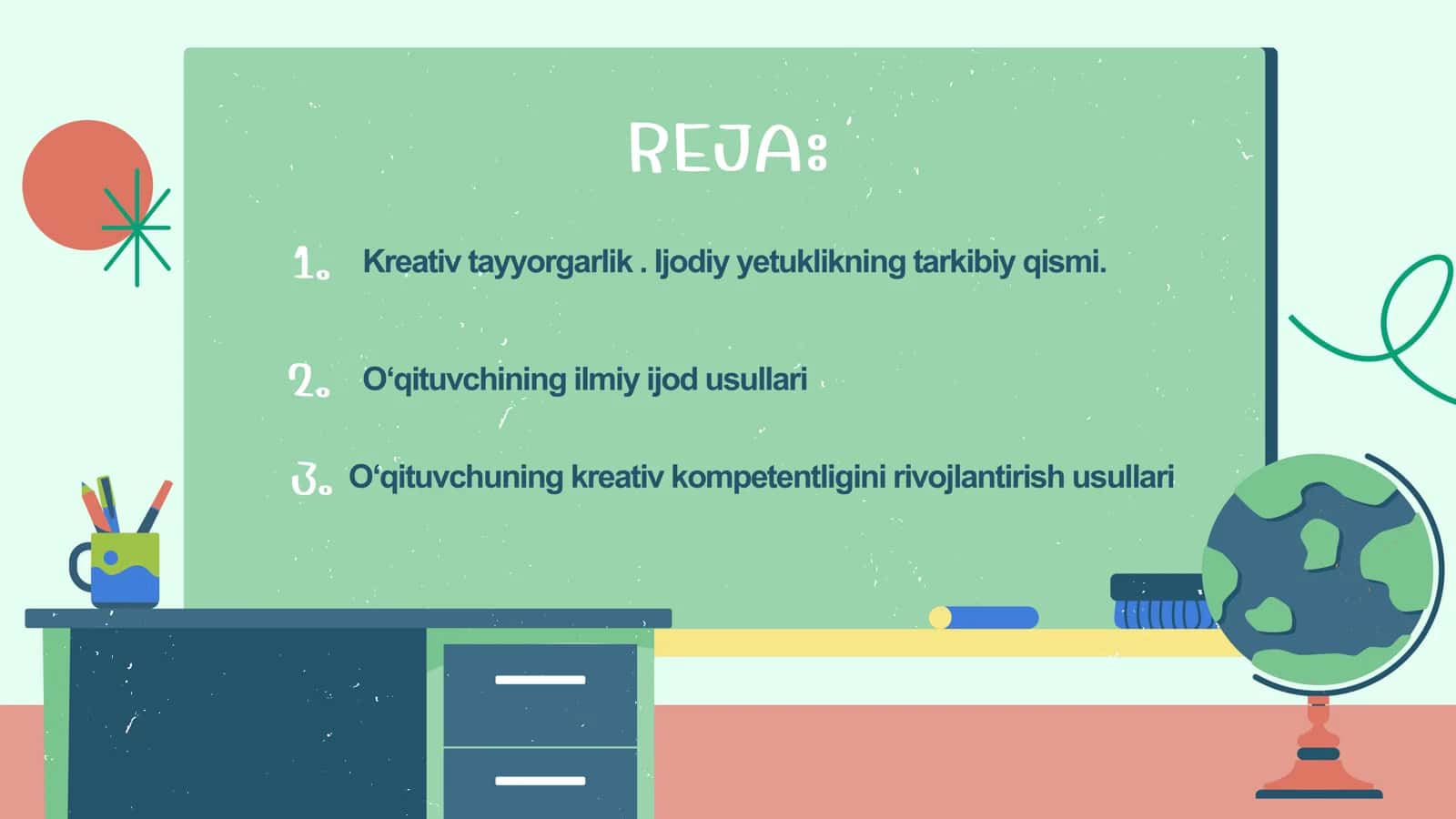 OʻQITUVCHINING KREATIV KOMPETENTSIYASINI SHAKILLANTIRISHNING MODELI 2