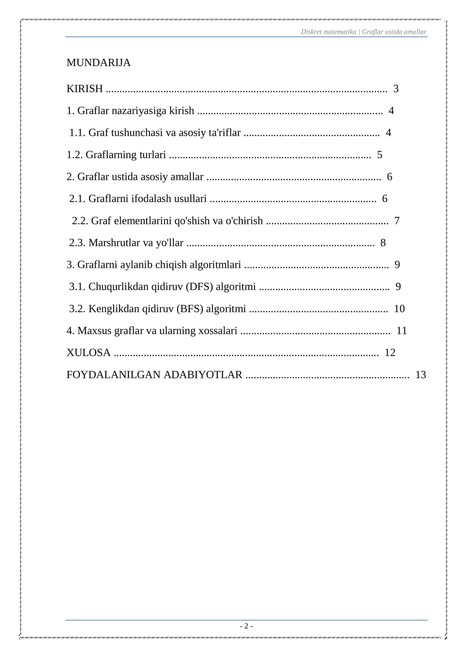 GRAFLAR USTIDA AMALLAR 2 2