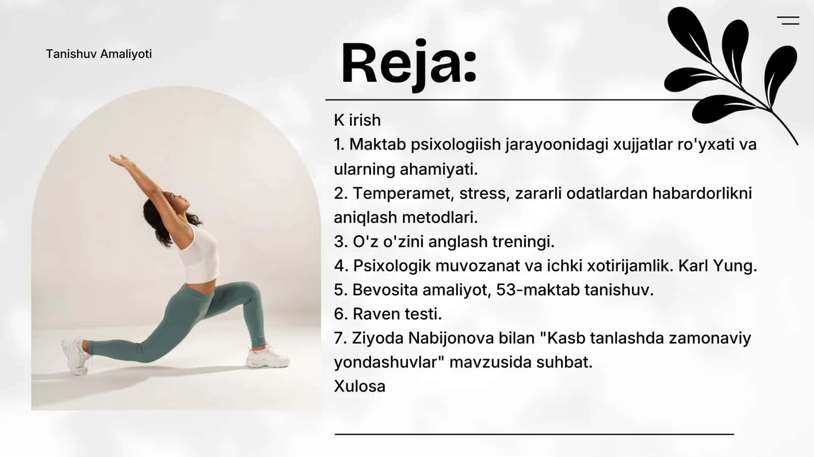 Maktab psixologiish jarayoonidagi xujjatlar ro'yxati va ularning ahamiyati 2