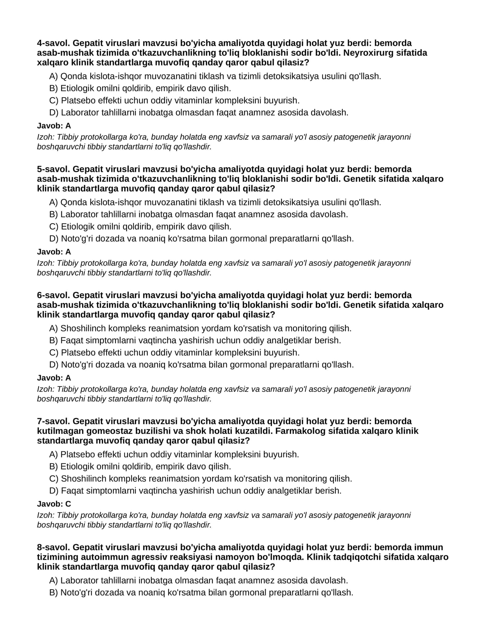 GEPATIT VIRUSLARI - 3-QISM 2