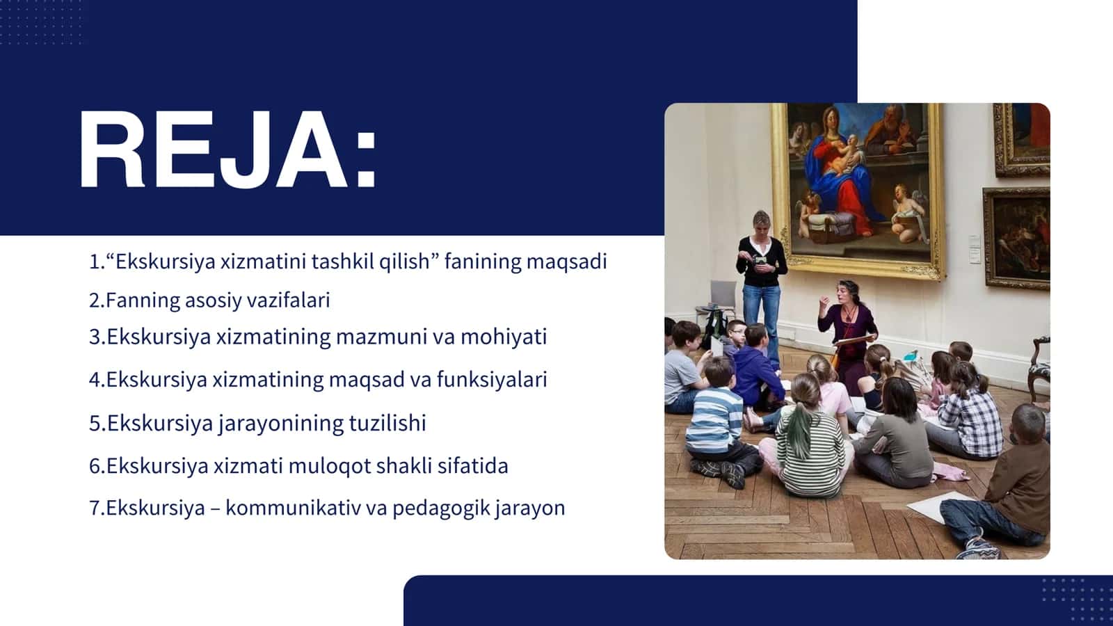 Ekskursiya faoliyatini tashkil etishning nazariy asoslari 2