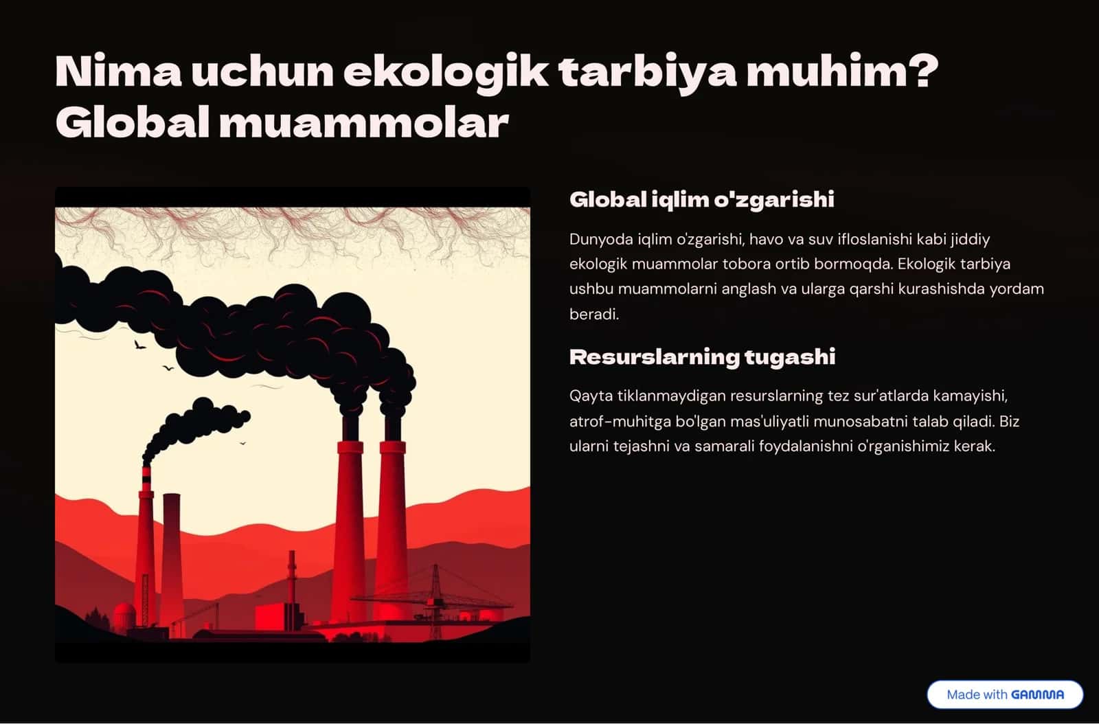 Ekologik tarbiya 2
