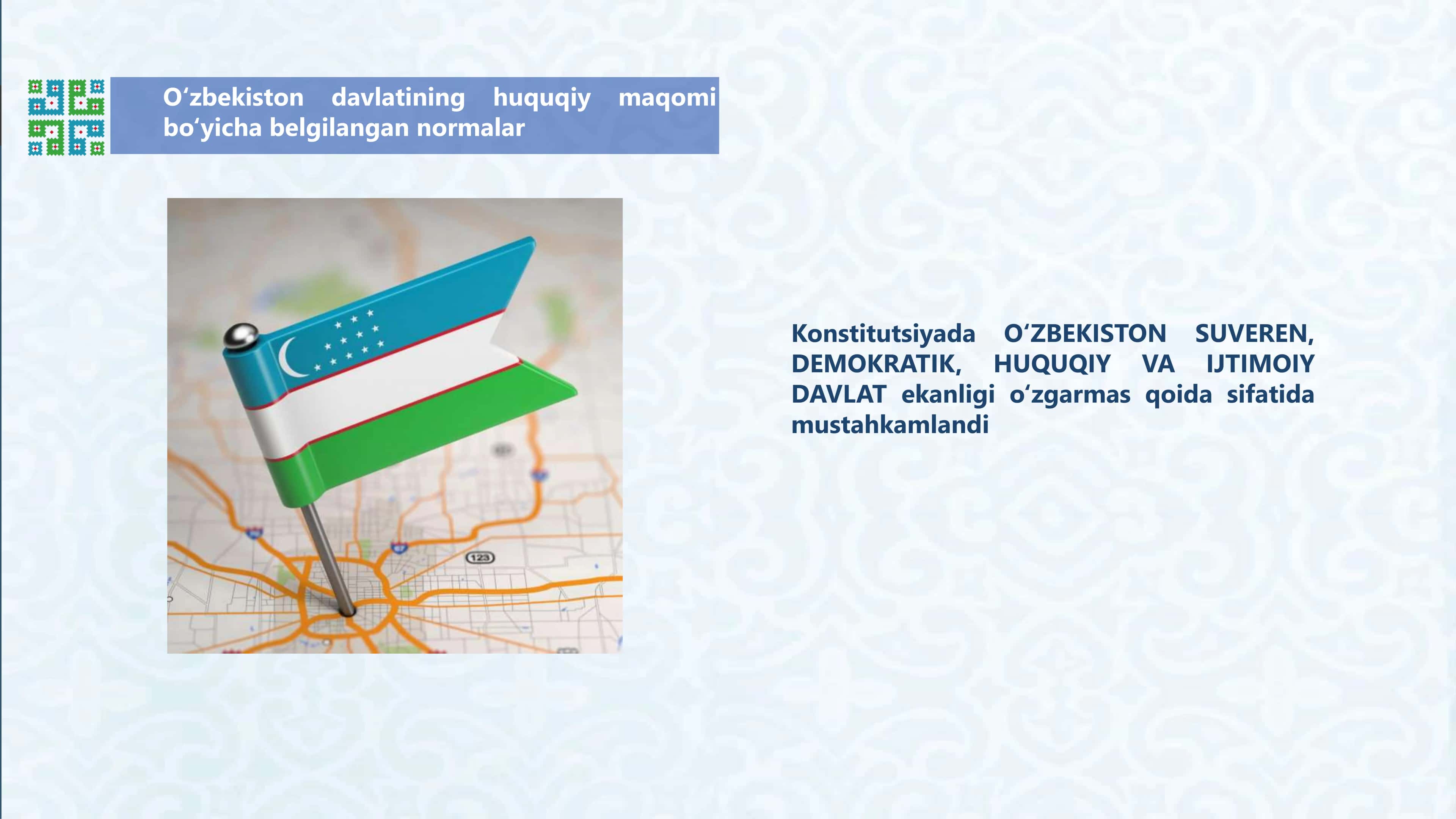 KONSTITUTSIYASINING MAZMUN-MOHIYATI 2