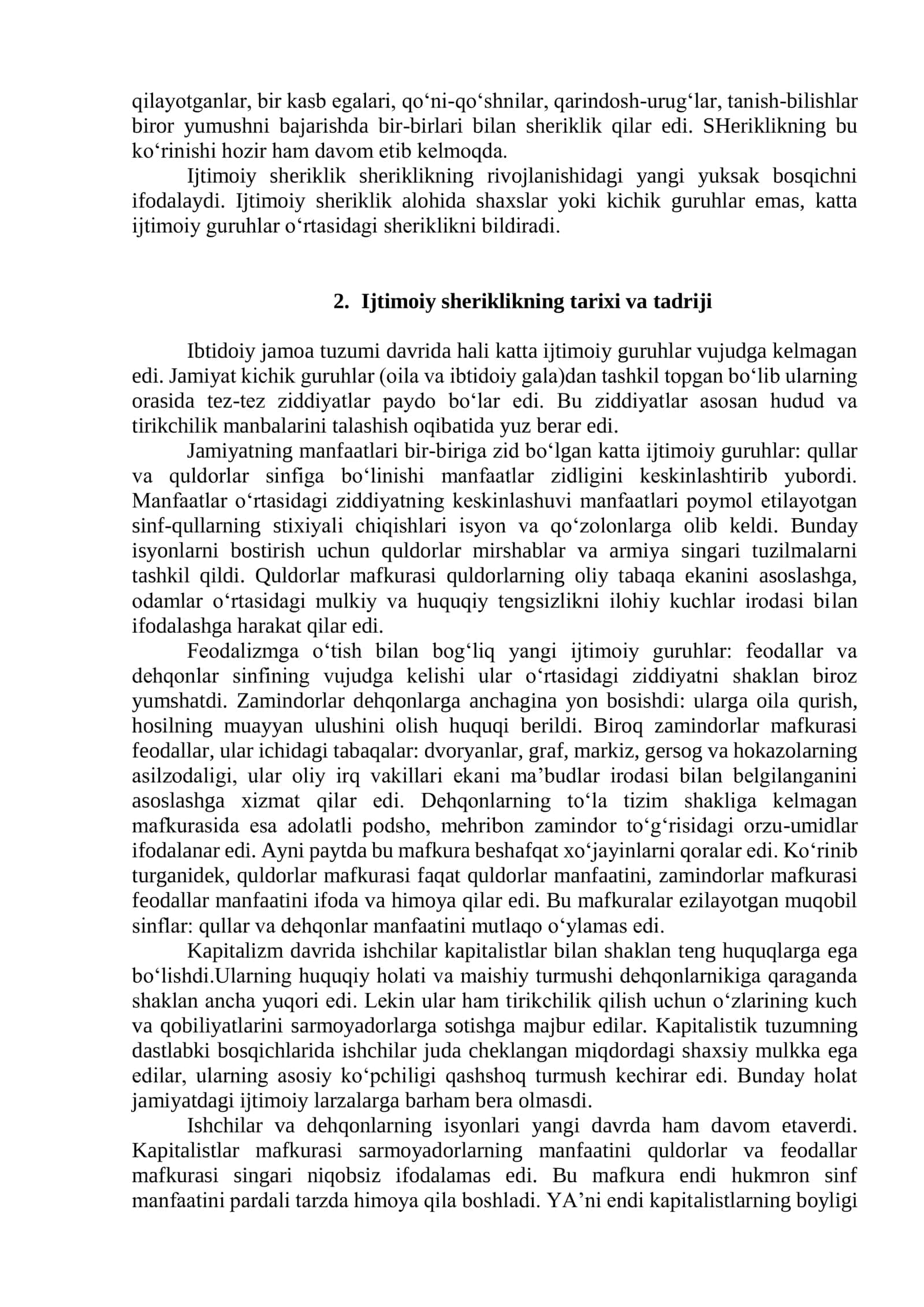 IJTIMOIY SHERIKLIK 2