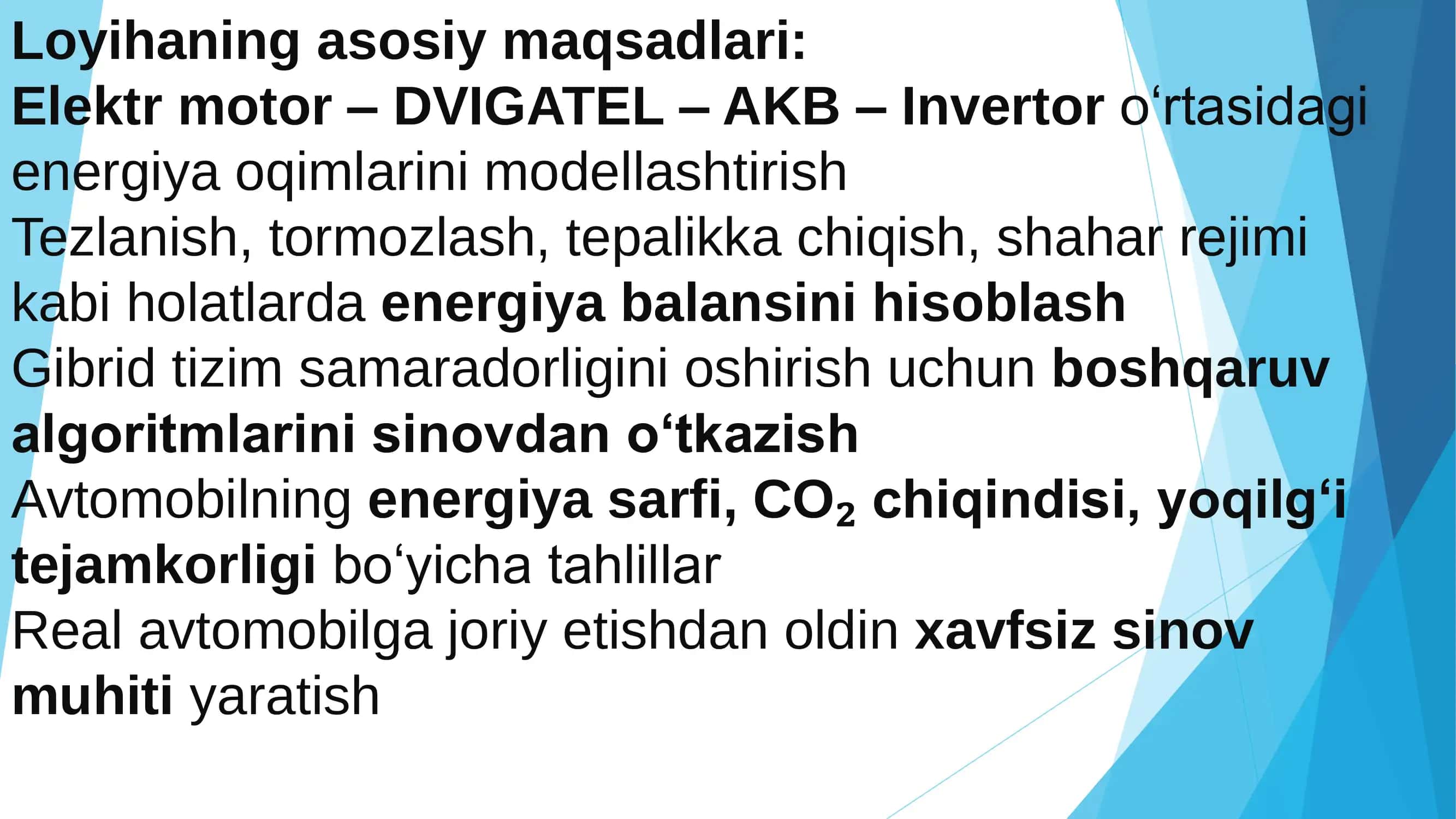 GIBRID TIZIMLAR SIMULYATSIYASI 2