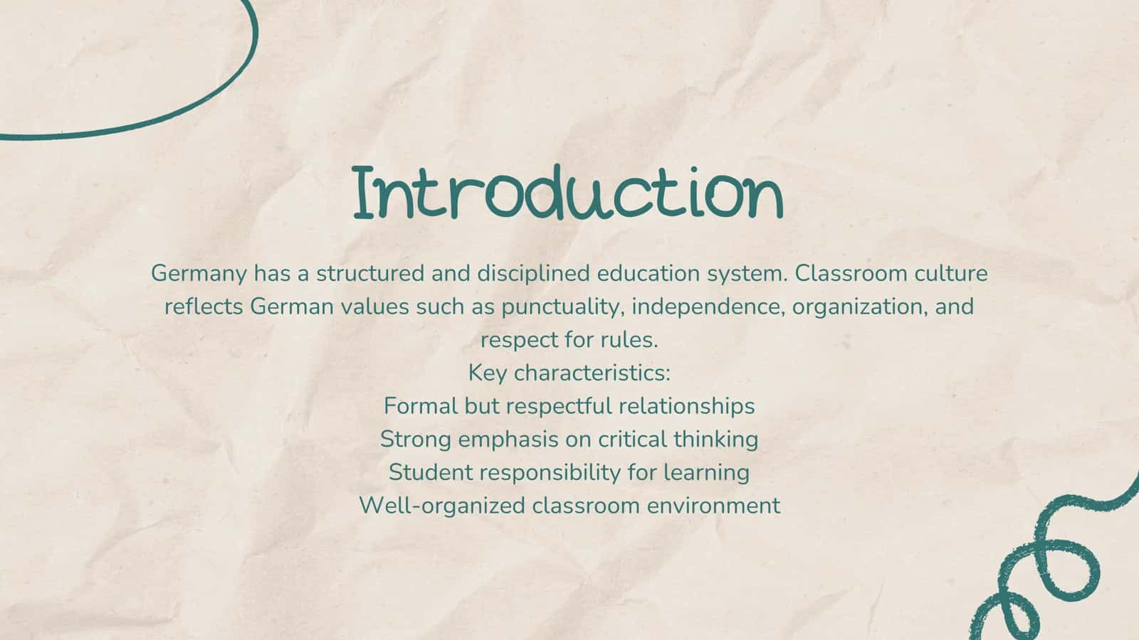 classroom culture of germany 2