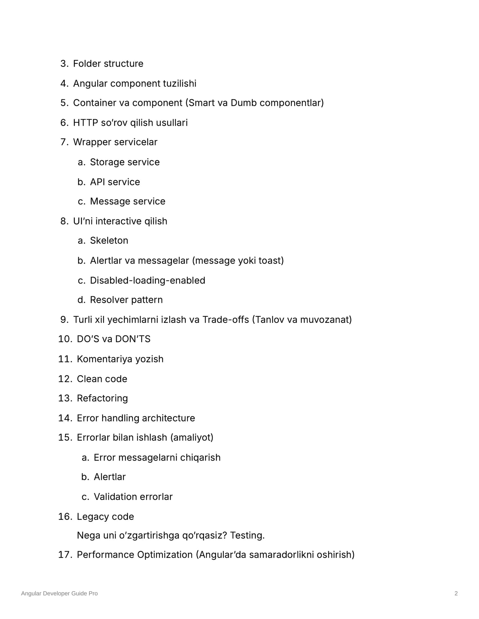 Angular Developer Guide Pro v1 2