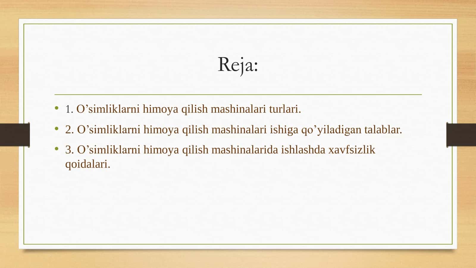 O'simliklarni himoya qilish mashinalari 2