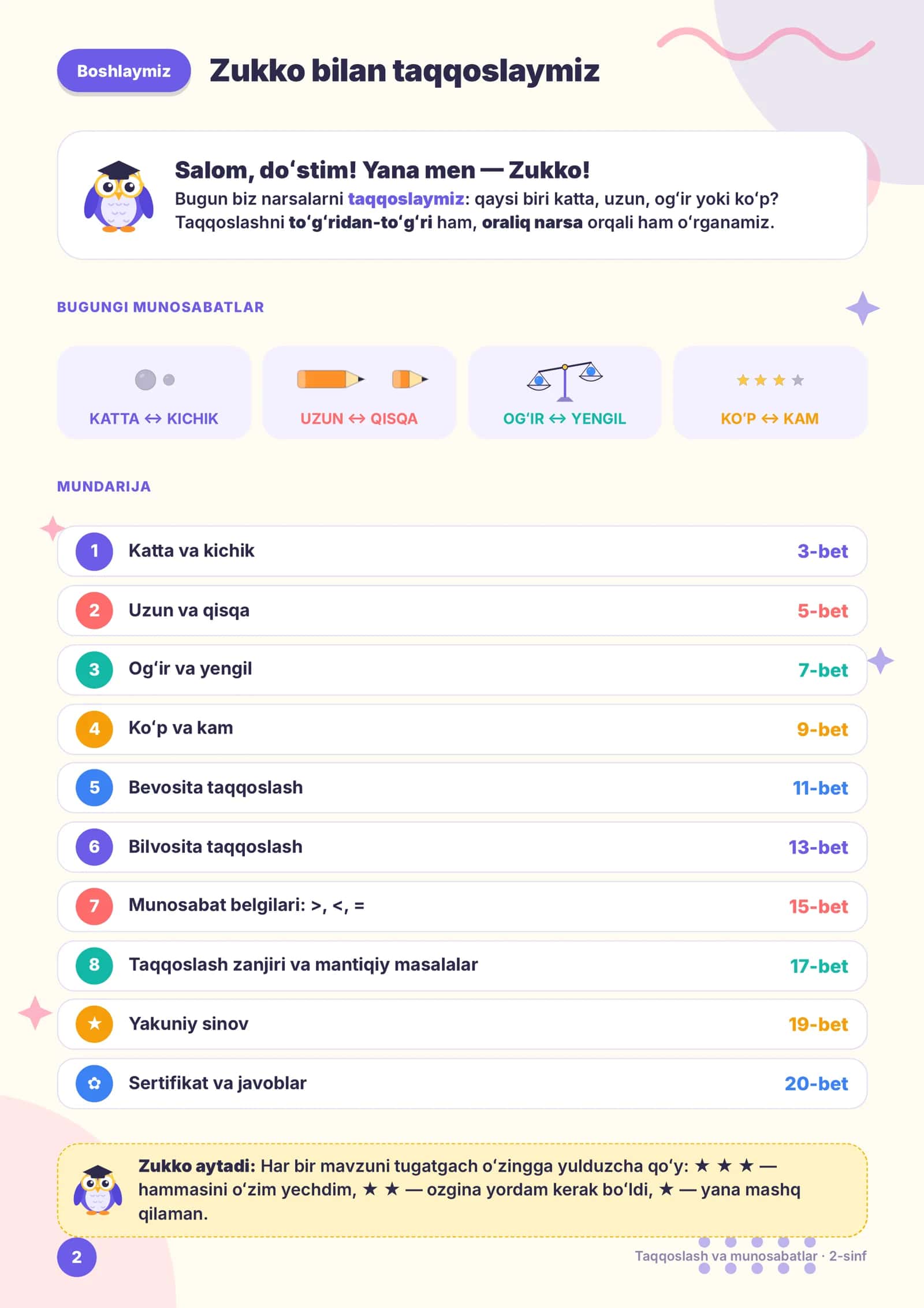 Mantiqiy matematika 2-sinf 4-dars 2