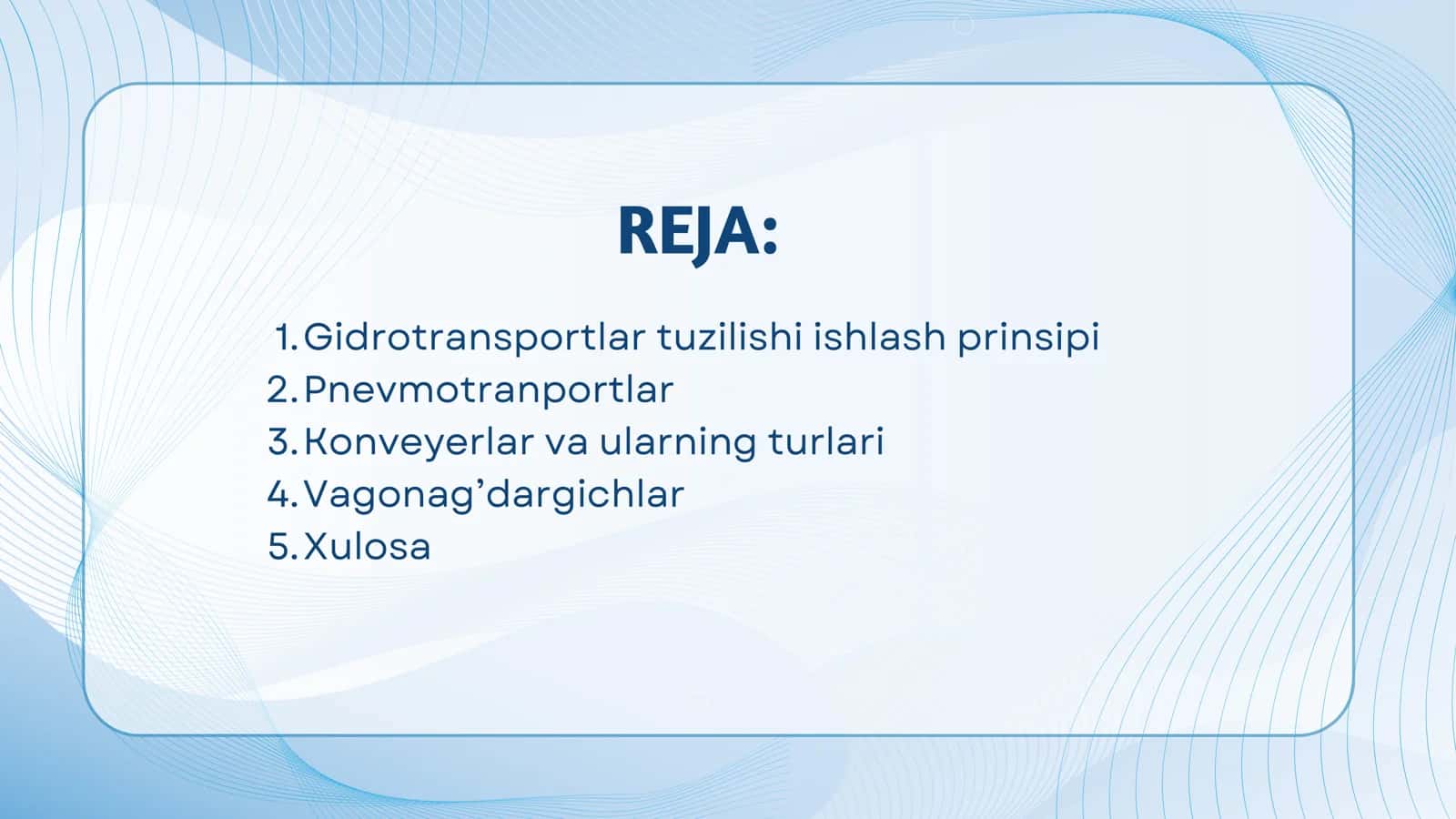 Metallurgik zavodlarning ichki transportlari 2