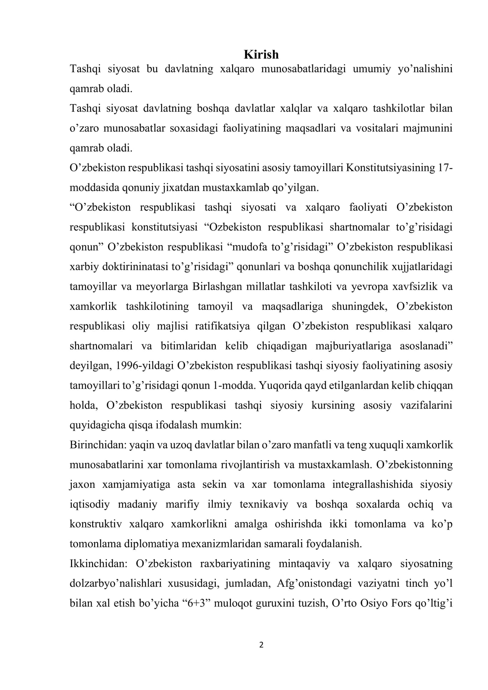 Tashqi iqtisodiy faoliyat tovar nomenklaturasi va uning ahamiyati 2