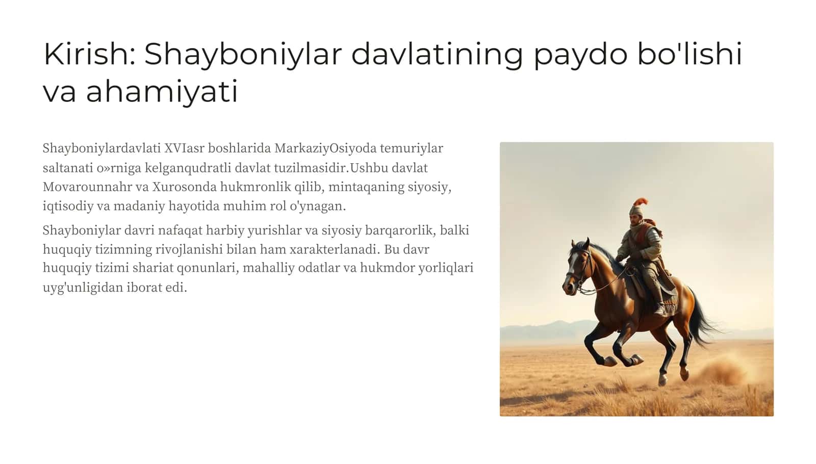 Shayboniylar Davrida Davlat va Huquq Tarixiy Tahlil 2