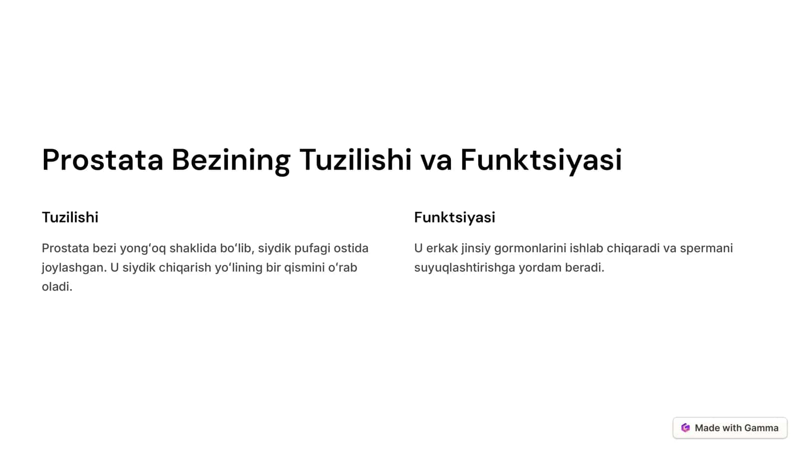 Prostata Bezi Oʻsmalari 2
