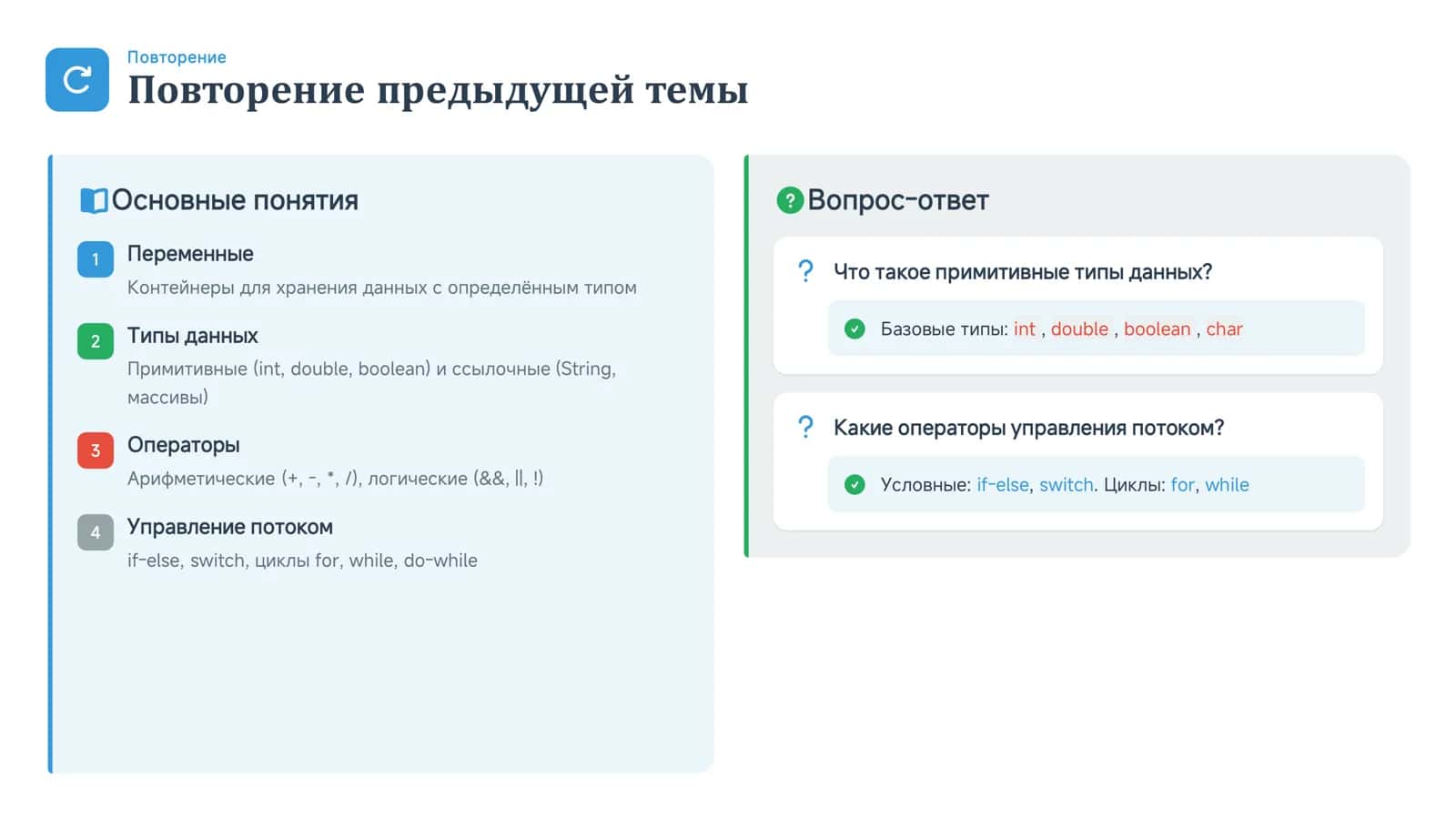 Массивы, строки и функции в Java 2