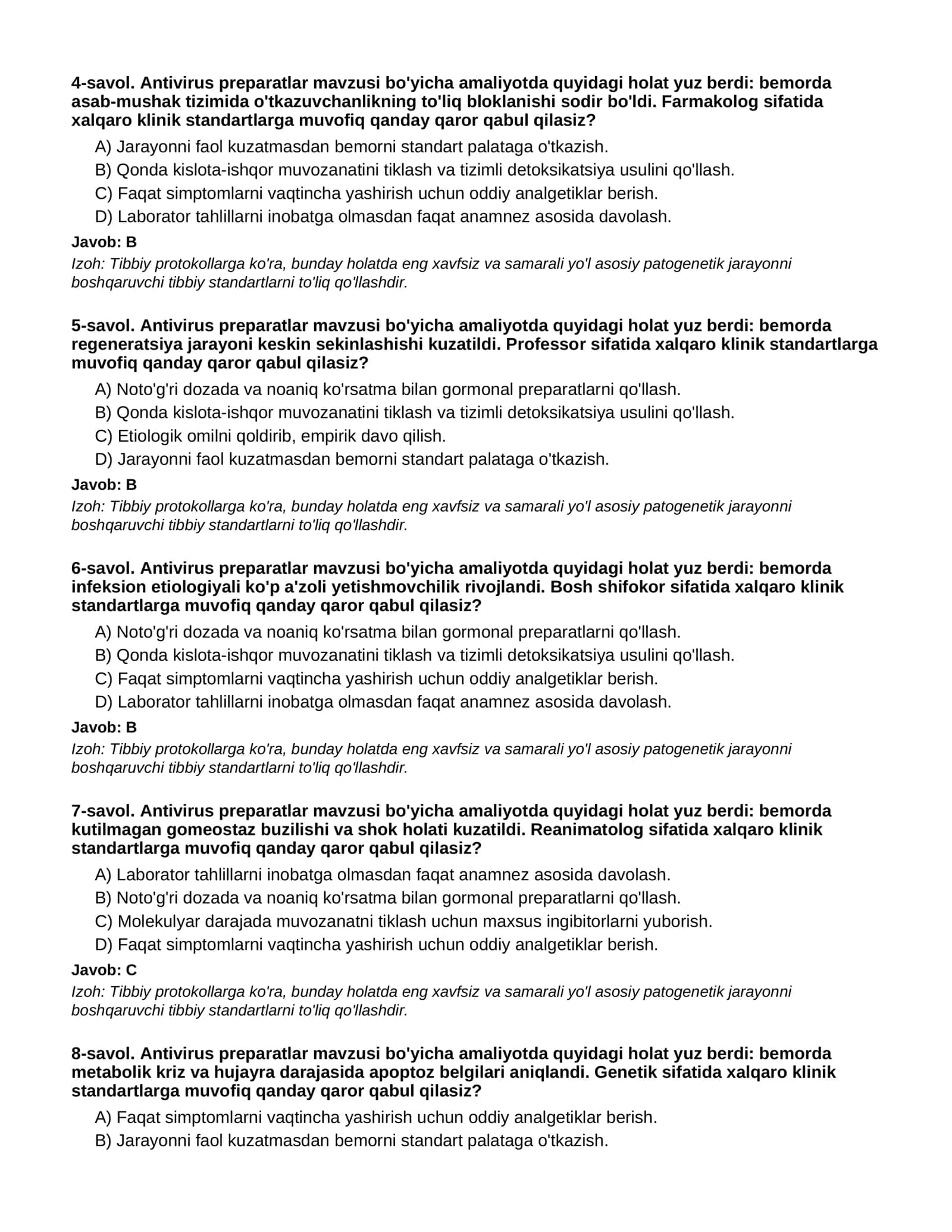 Antivirus preparatlar - 2-qism 2