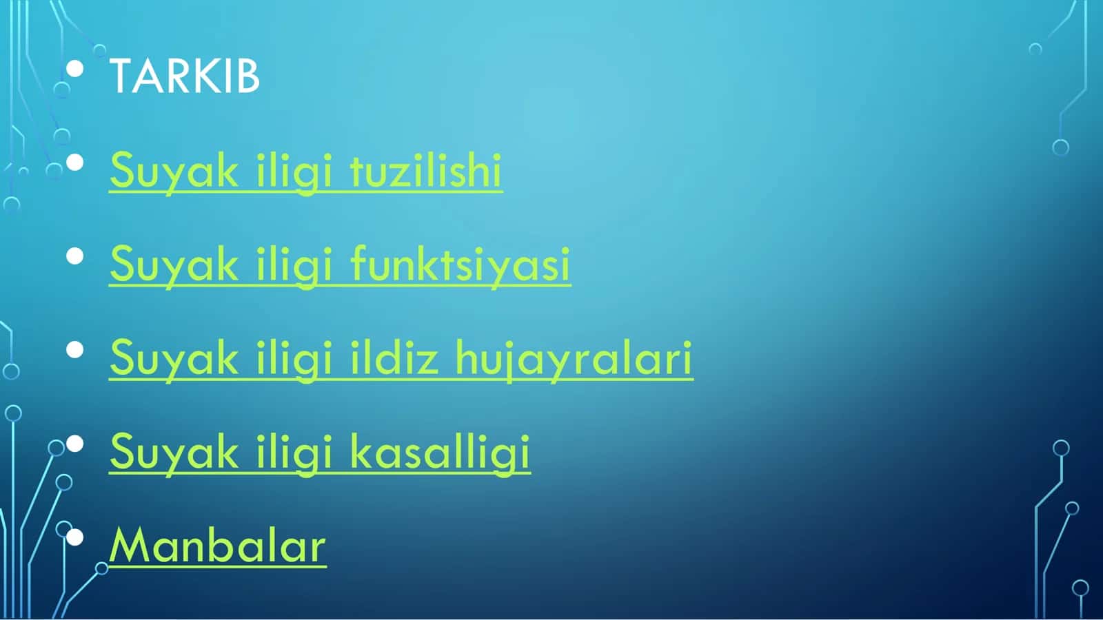 SUYAK ILIGI.RVOJLANISHI TUZILISHI VAVAZIFASI QIZIL ILIK VA SARIQ ILIK 2