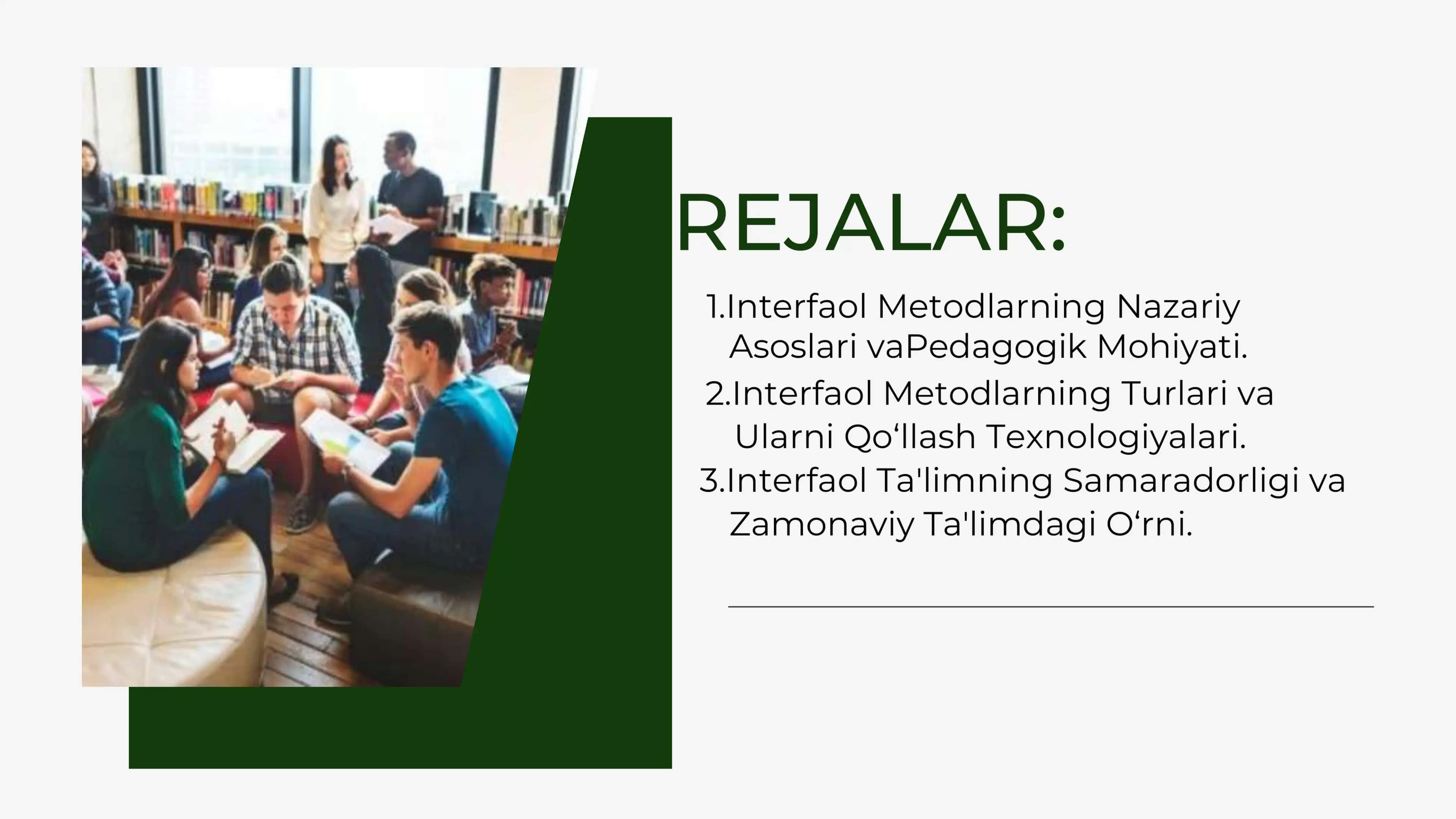 O'qitishda interfaol metodlar 2