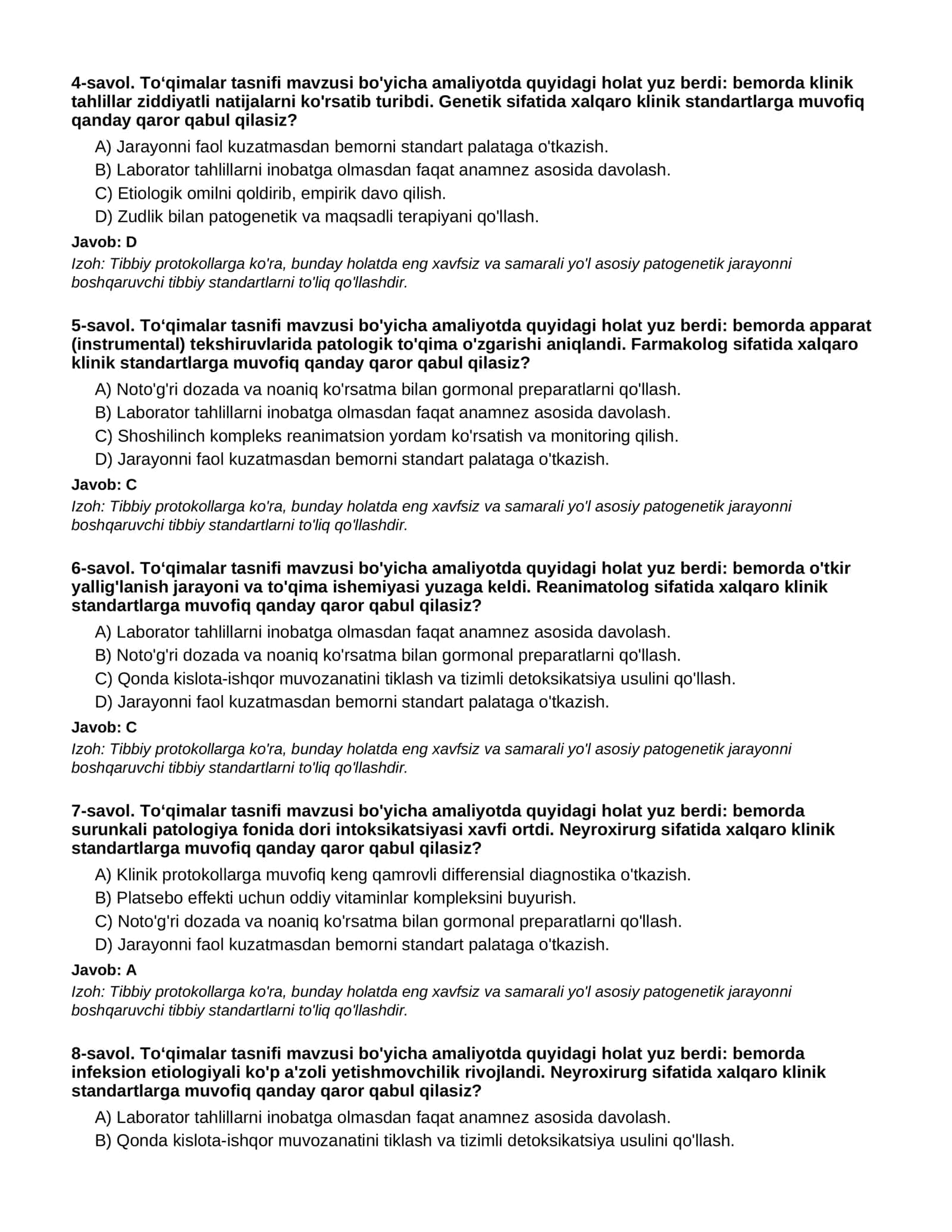 TO‘QIMALAR TASNIFI - 1-QISM 2