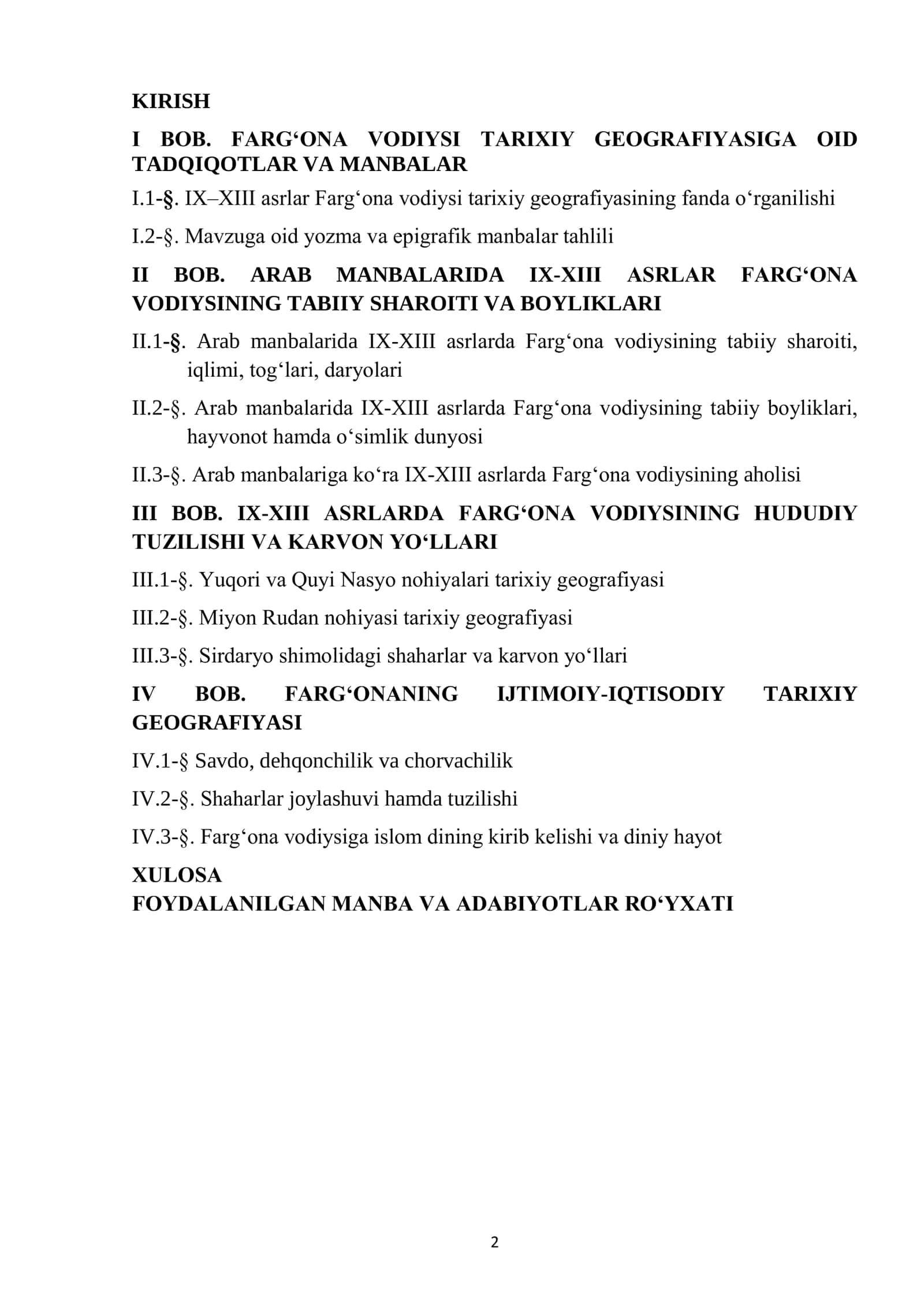ARAB TILLI MANBALARDA FARG‘ONA VODIYSI TARIXIY GEOGRAFIYASI (IX – XIII ASRLAR) 2