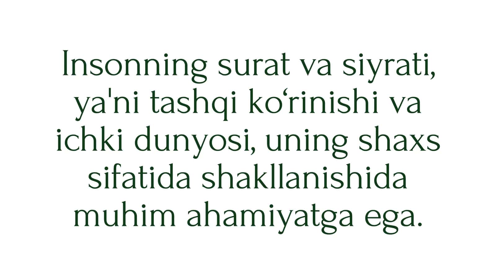 Surat va Siyrat 2