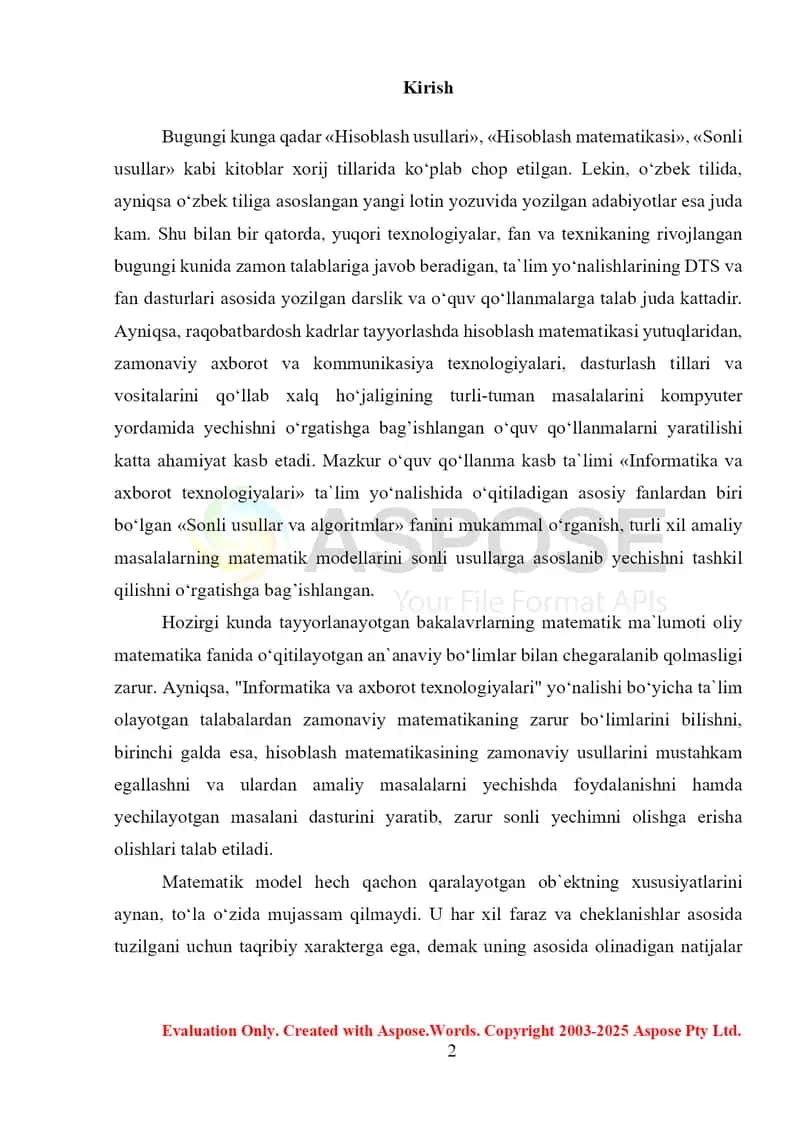 Eng kichik kvadratlar usuli 2
