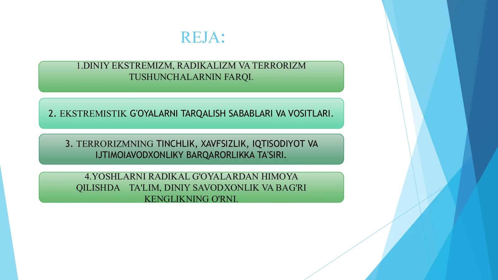 DINIY EKSTREMIZM VA TERRORIZM 2