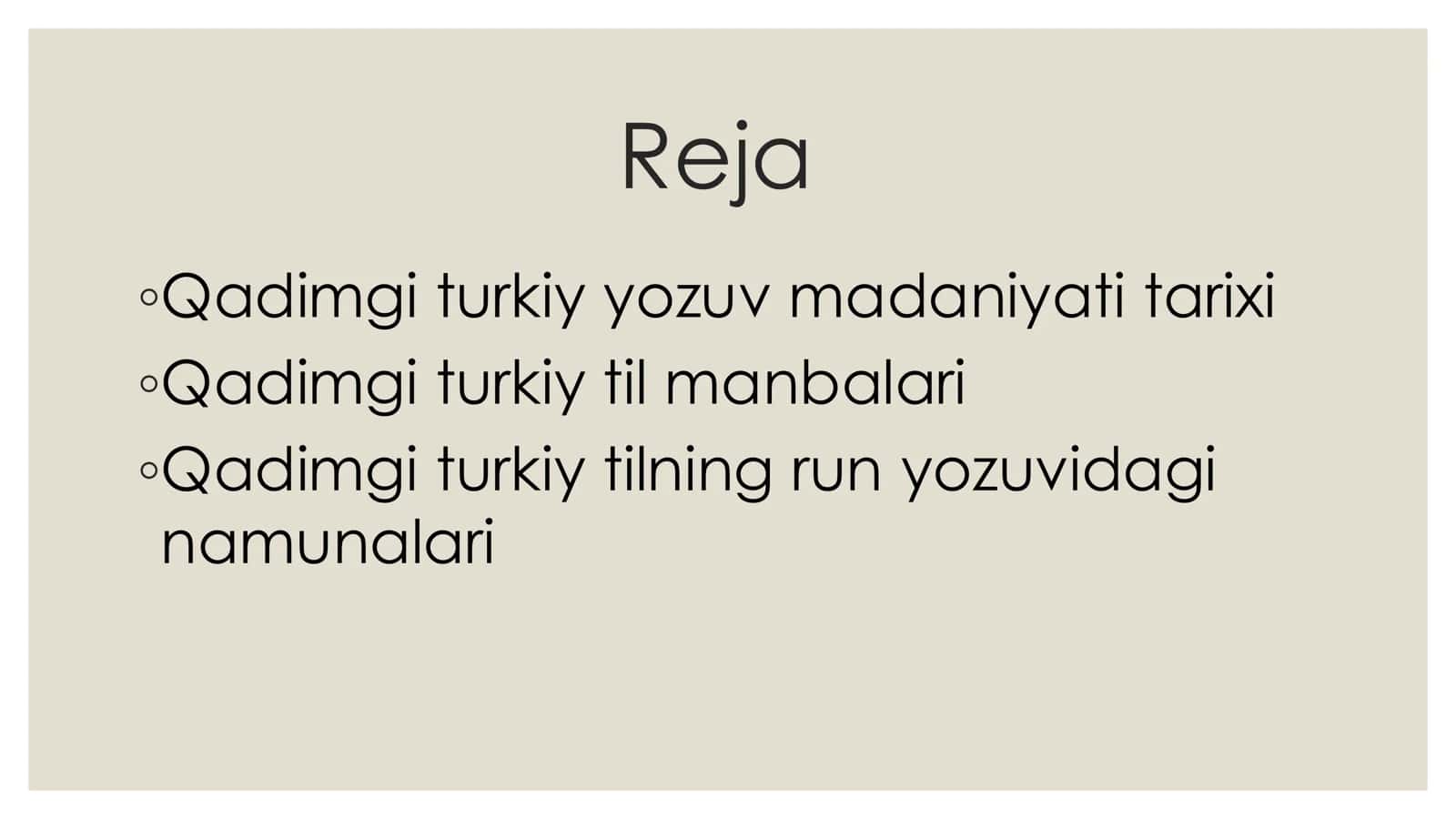 Qadimgi Turkiy tilning run yozuvidagi namunalari 2