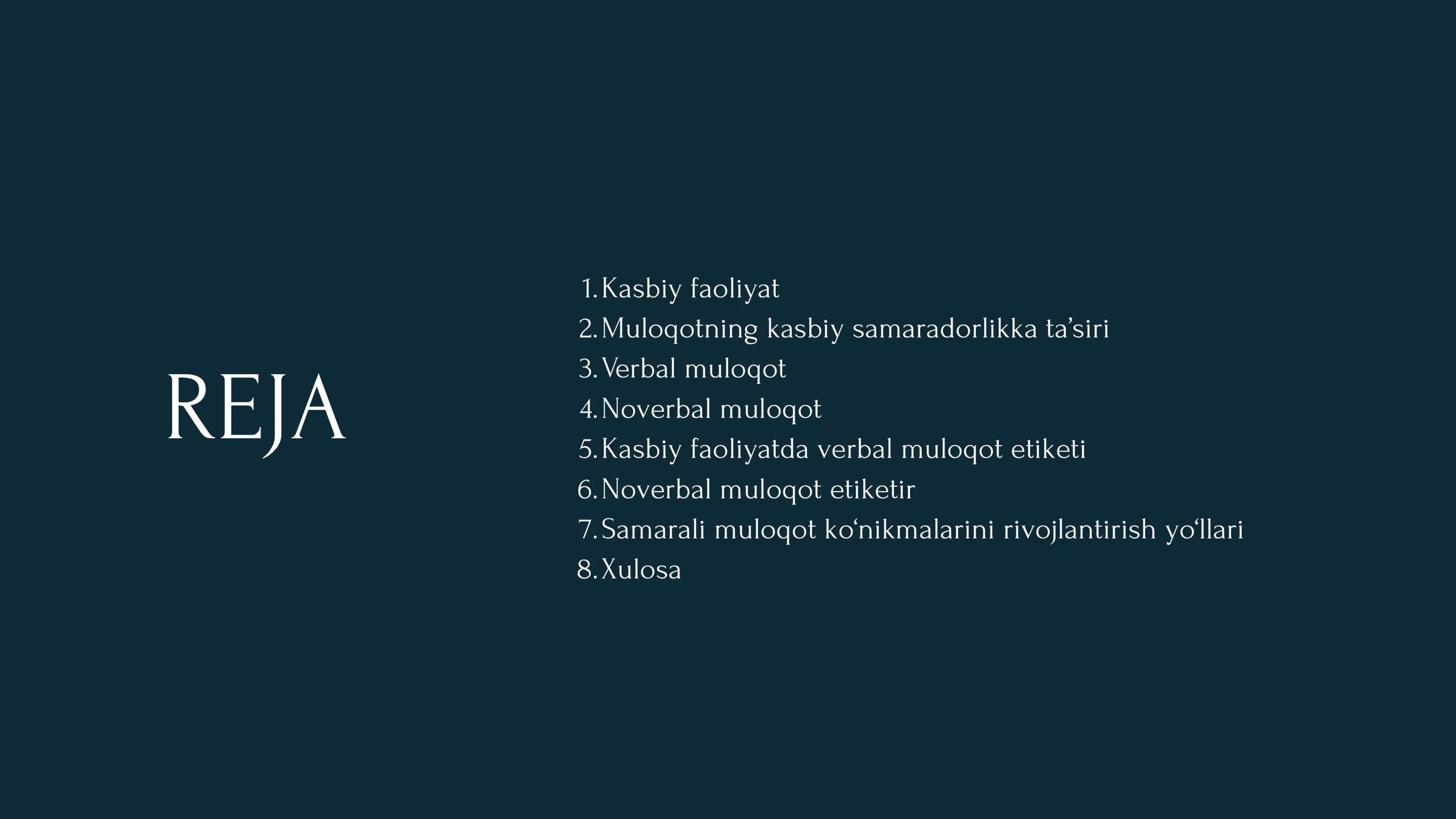 KASBIY FAOLIYAT 2