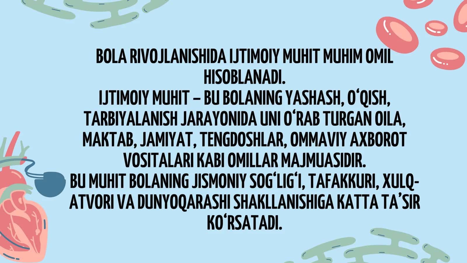 IJTISOBDAGI MUHIT VA UNING QO`L-TO`QIMASI 2
