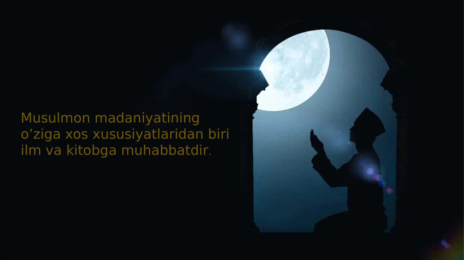 Diniy madaniy 2