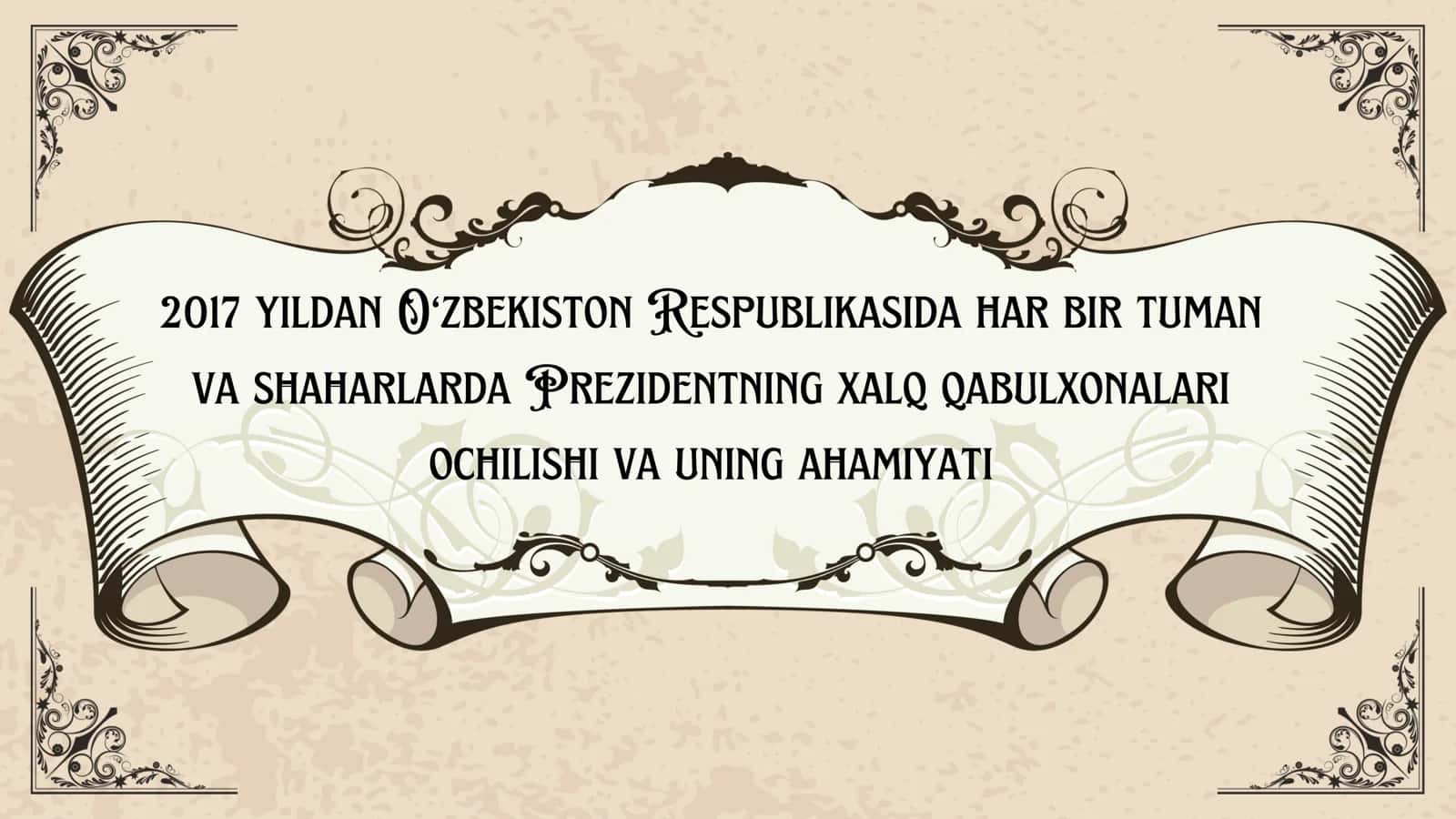O'zbekiston Respublikasi Bosh vazirining virtual qabulxonasi 2