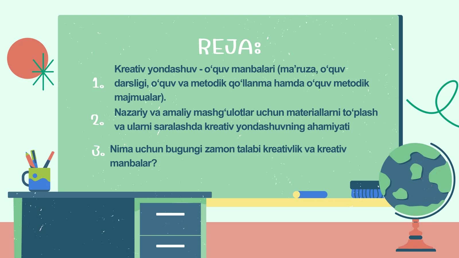 Dasturlarini yaratishda kreativ yondashuv 2