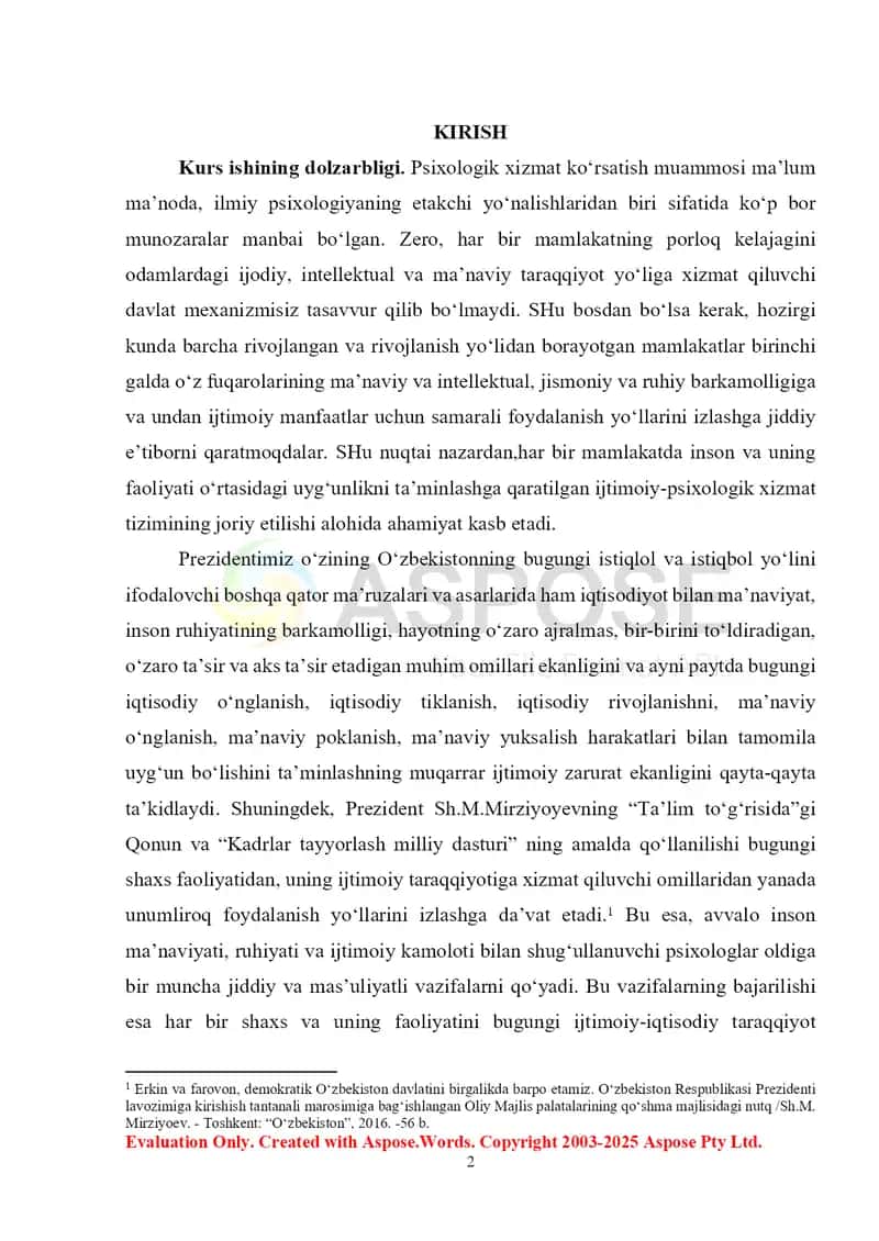 Umumiy o‘rta ta’lim maktablardagi psixologik ishining o‘ziga xos tomonlari 2