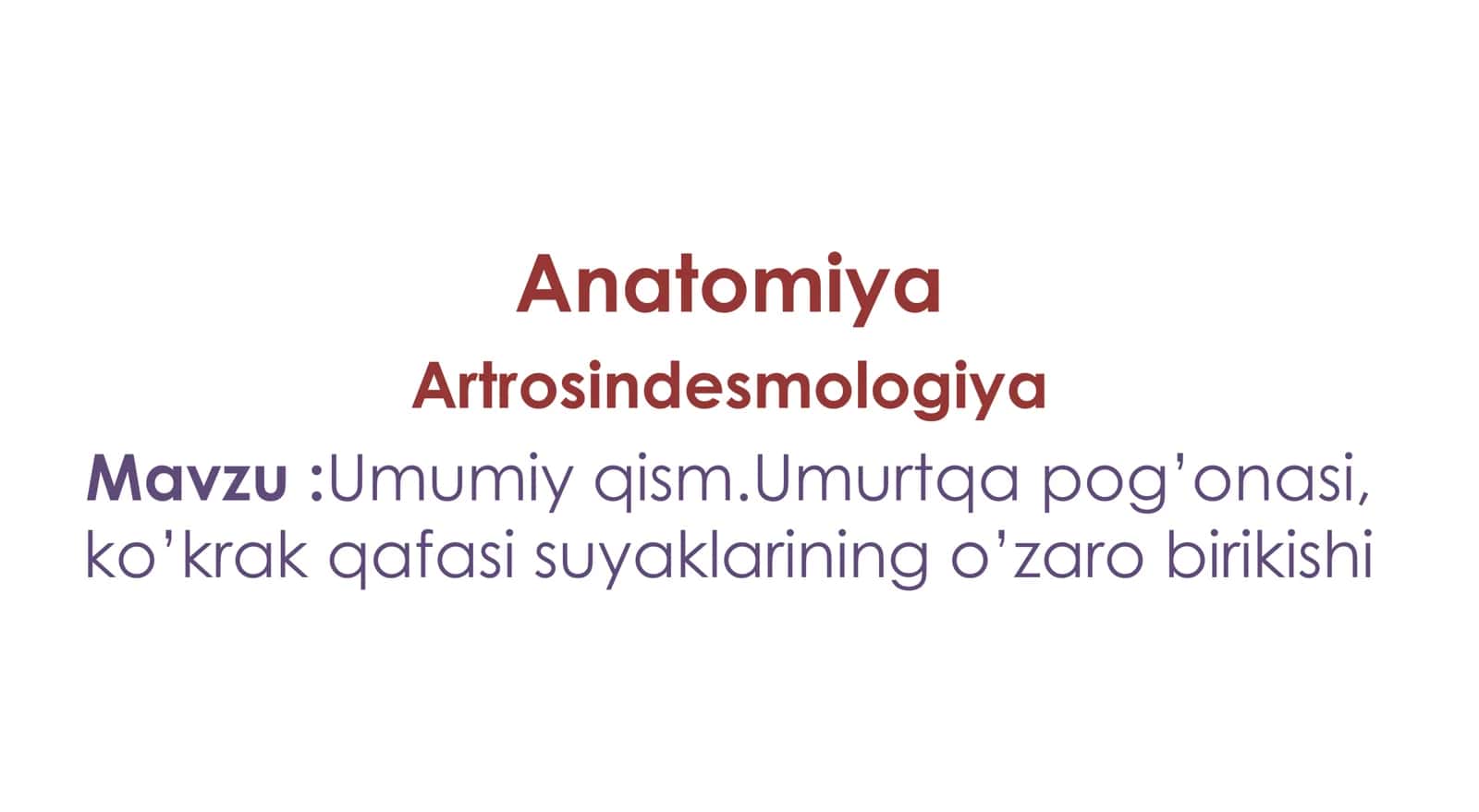 Artrosindesmologiya 2